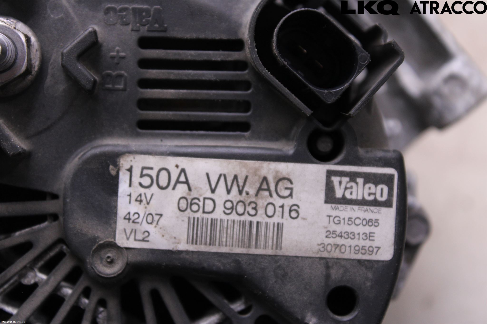 Audi A4/S4 05-07 Dynamo