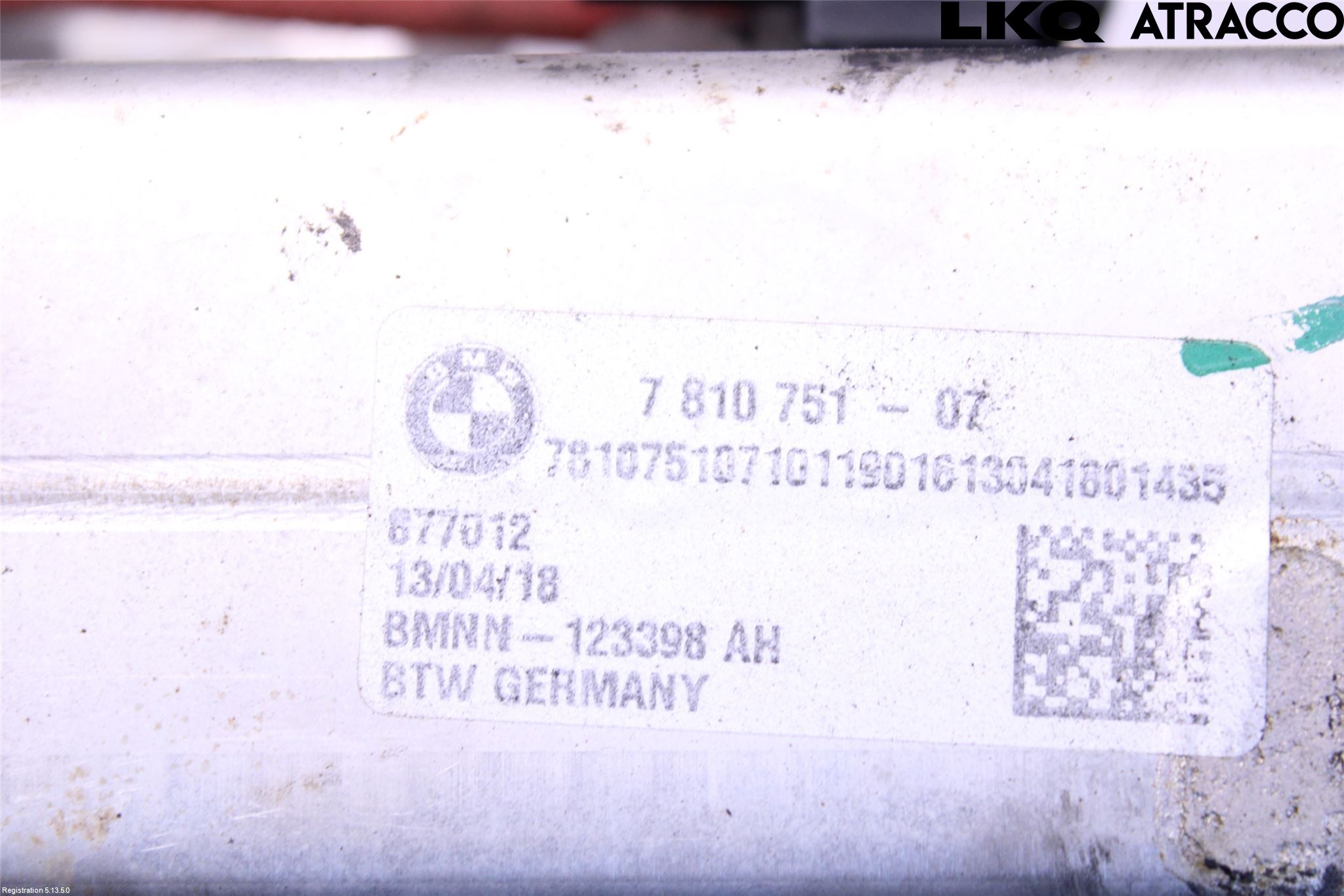 BMW 3 F30/F31/F80 12-19 Eksos Kjøler