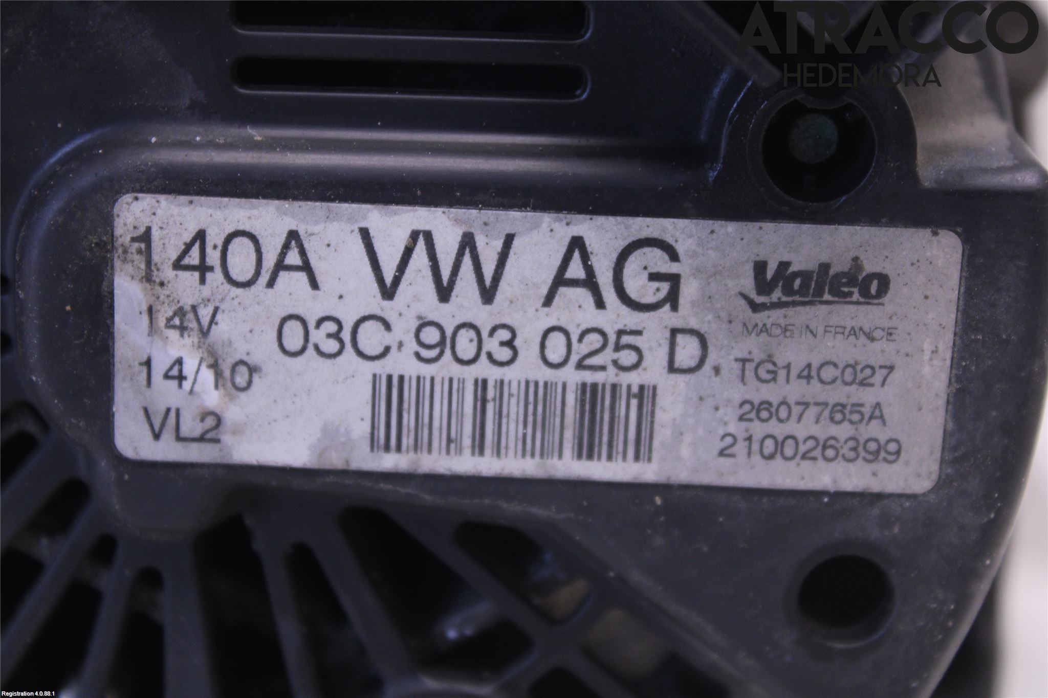 Skoda OCTAVIA (1Z) 05-13 Dynamo