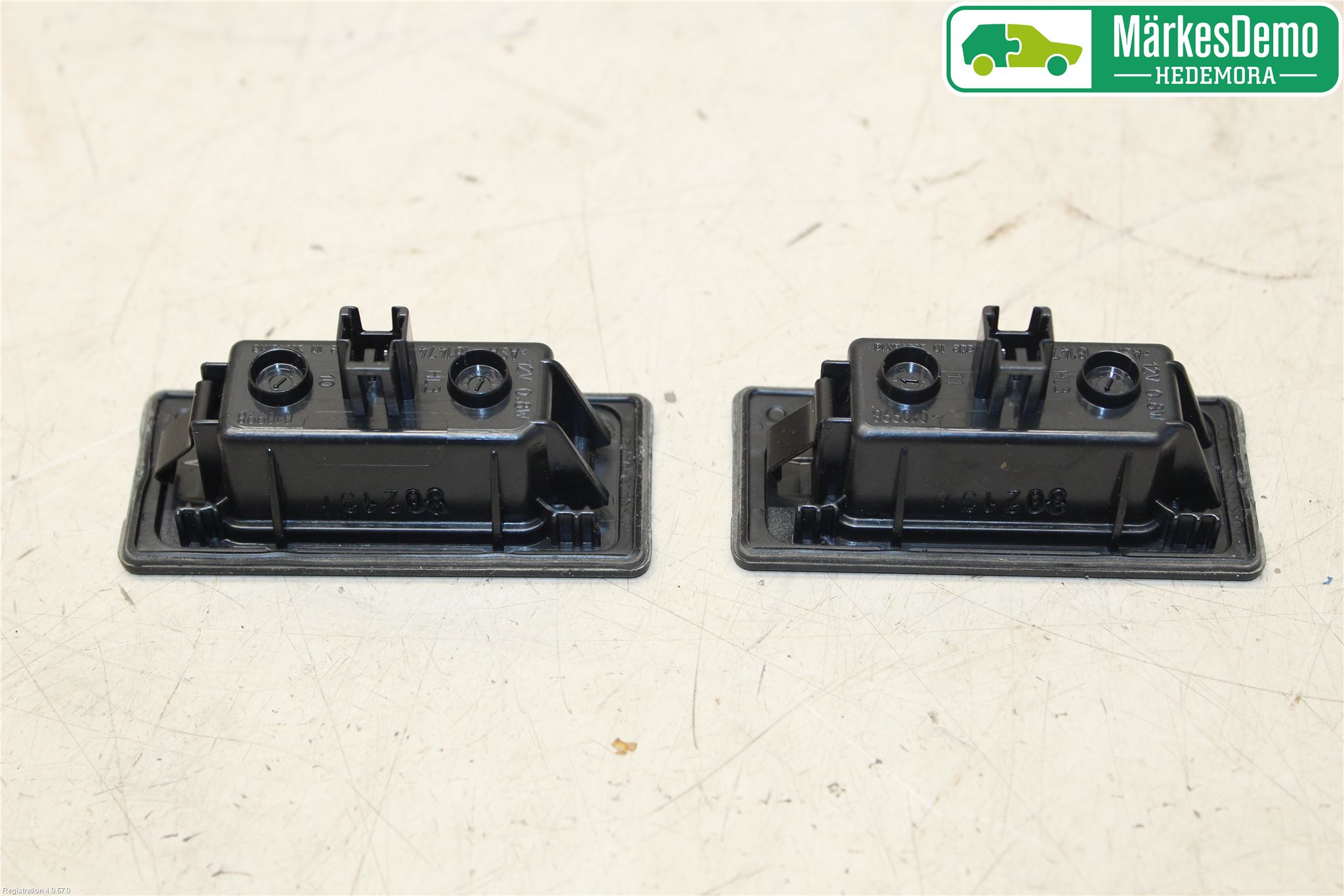 Audi A4 12-15 Skilt Belysning