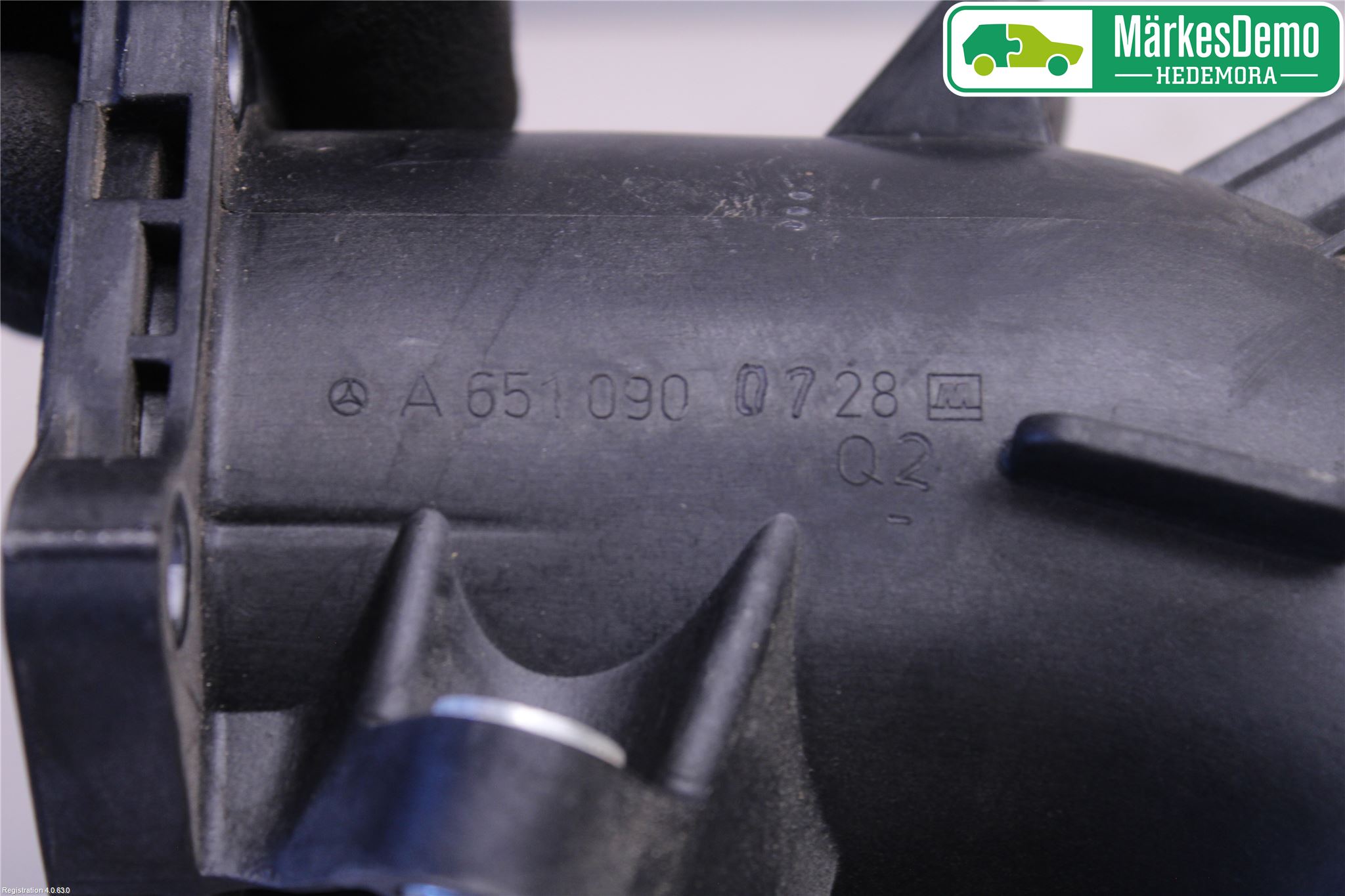 Mercedes-Benz MB C-KLASS (W205) 14-21 Intercooler Rør-Slange