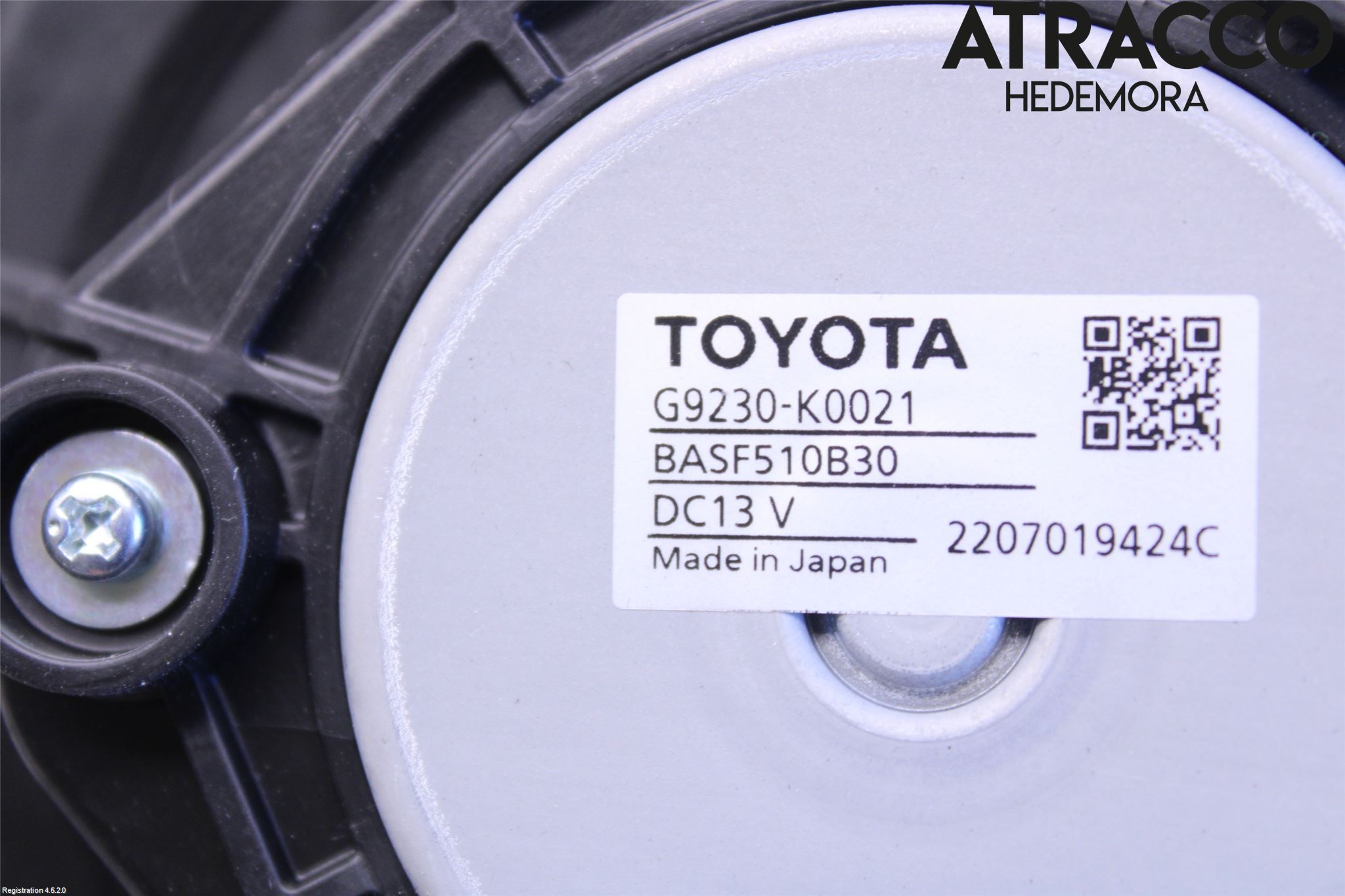 Toyota YARIS XP21 20- Kjølevifte Elektrisk