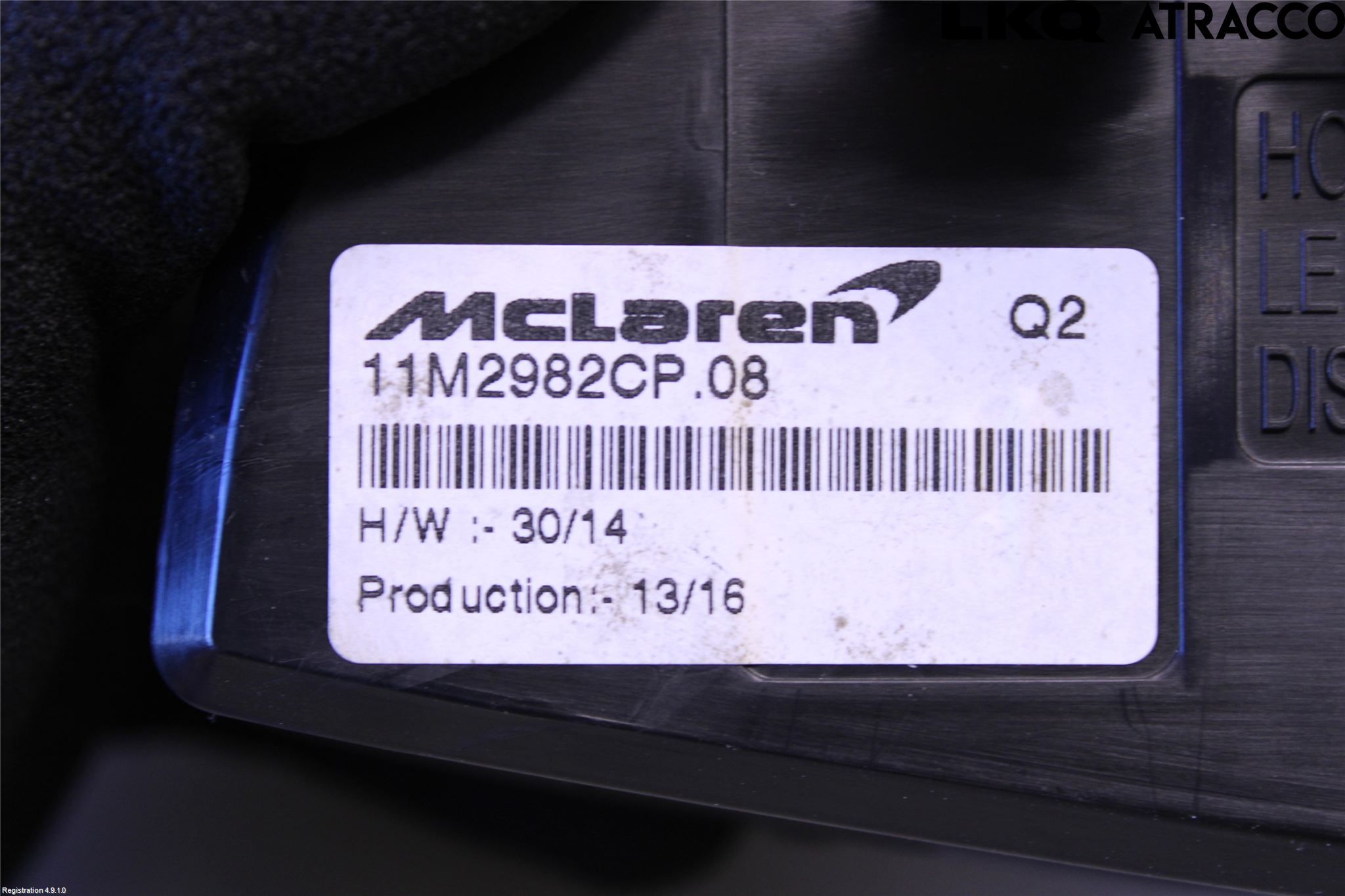 McLAREN Instr Kombinert
