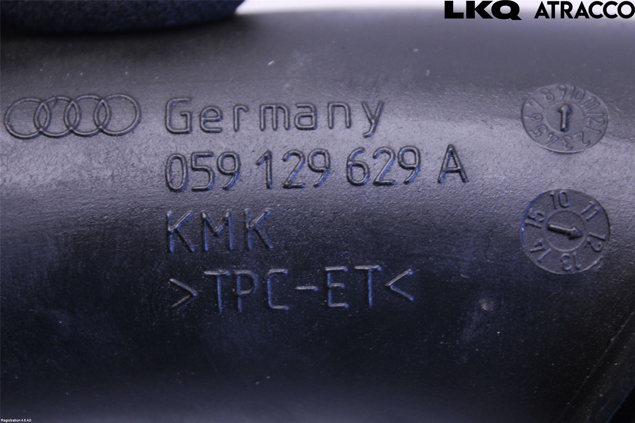 Audi A4 12-15 Inns Gummibelg - Slange