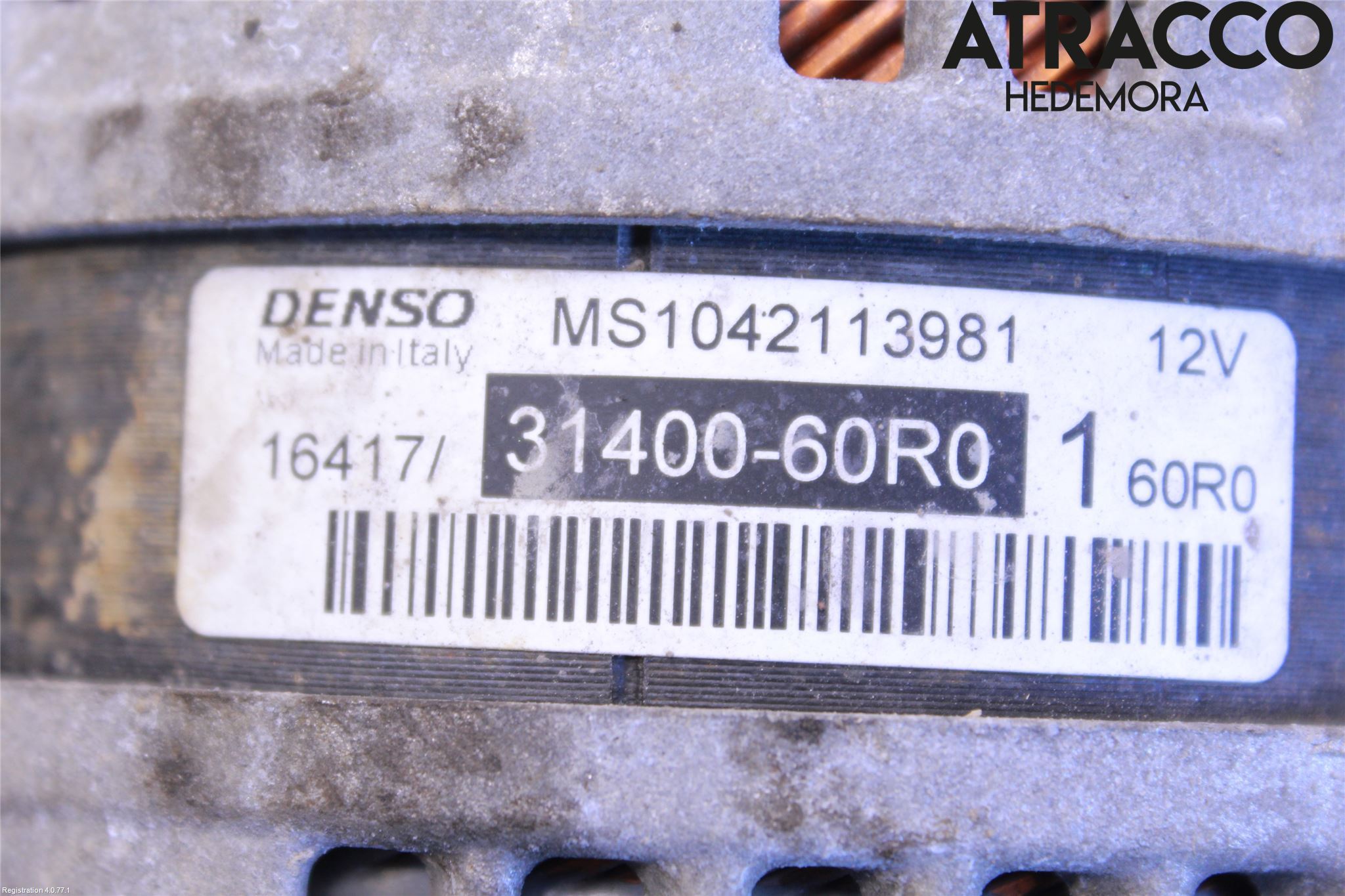 Suzuki VITARA 15- Dynamo
