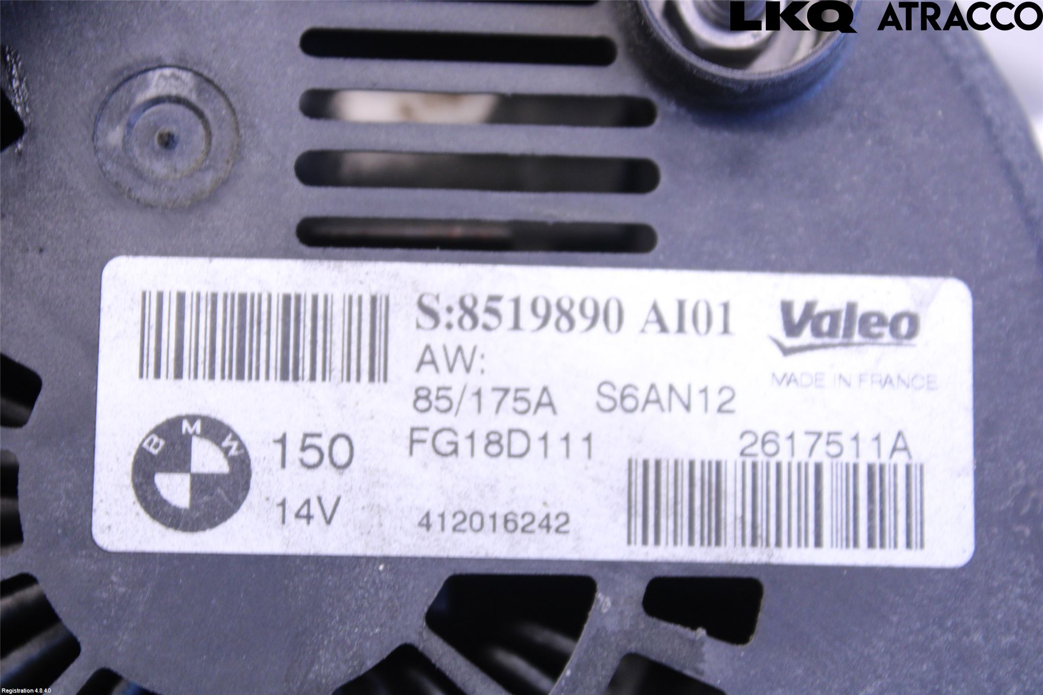 BMW 1 F20/F21 11-19 Dynamo