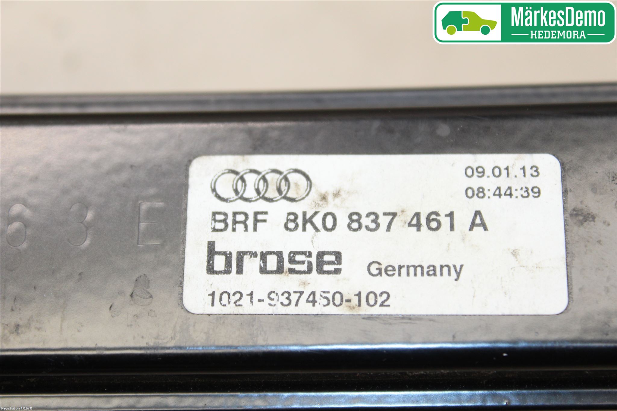 Audi A4 12-15 Vindusheis El Komp