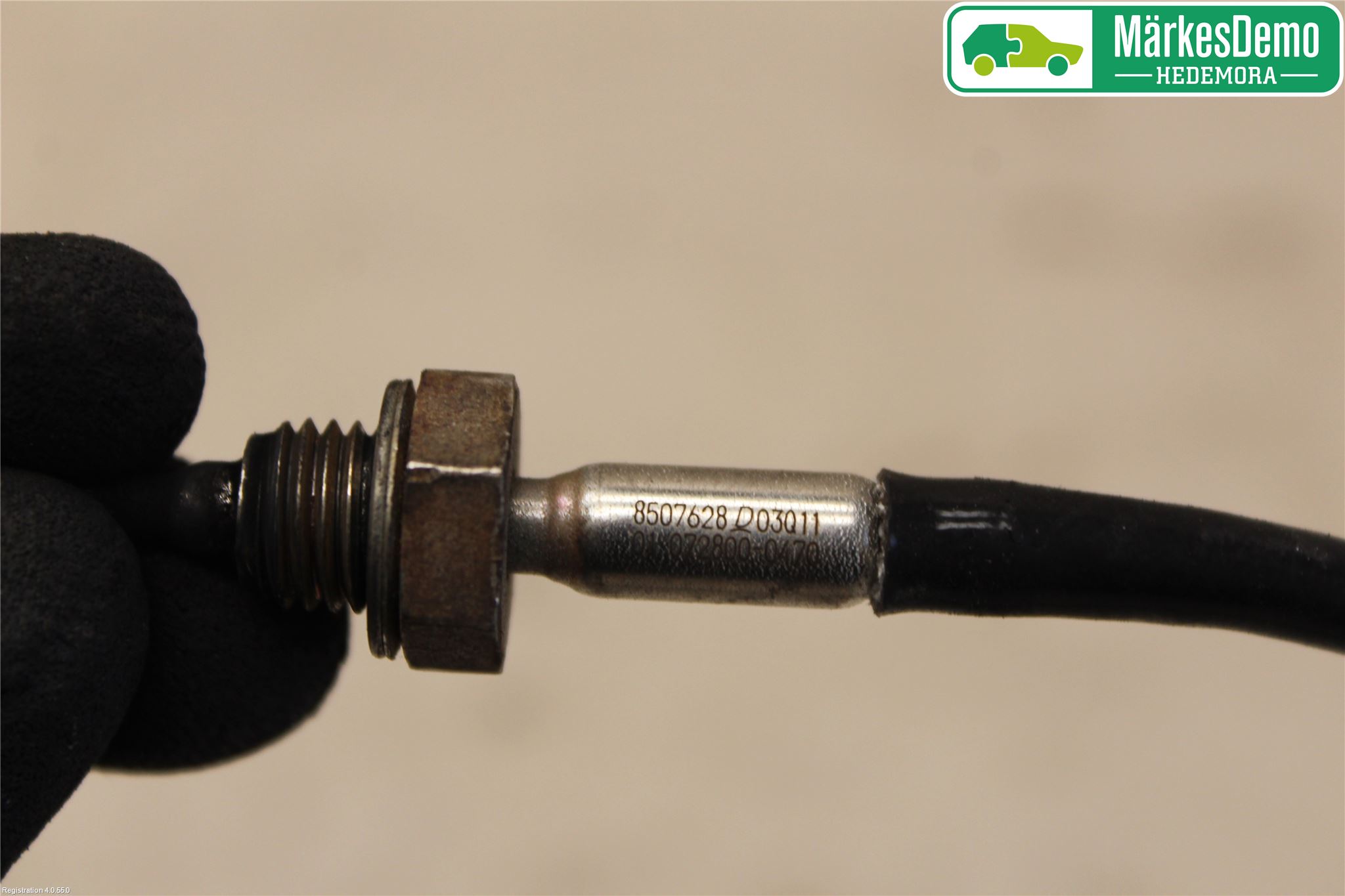 BMW 3 F30/F31/F80 12-19 Sensor Temp-Trykk Avgass