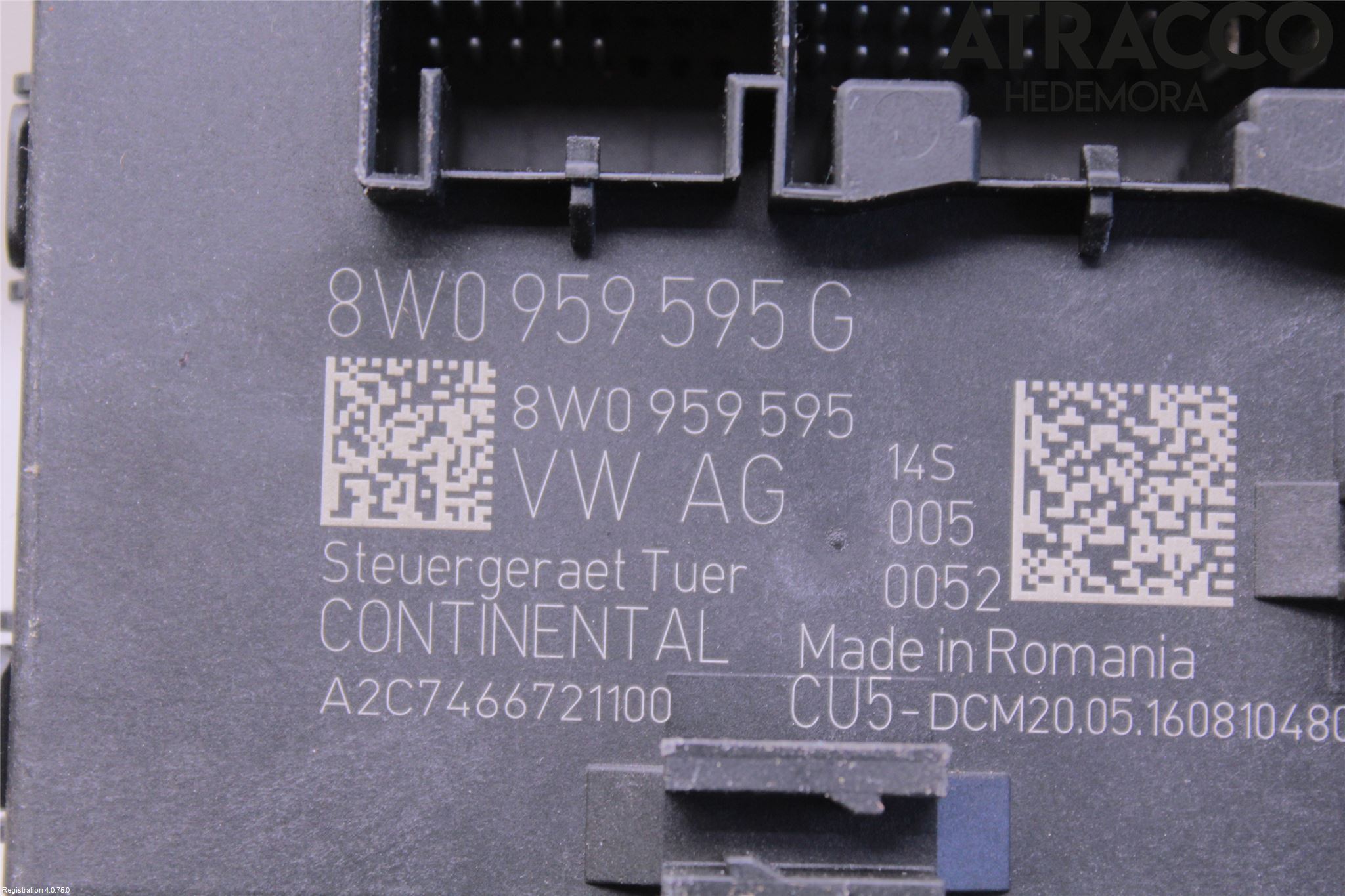 Audi A4/S4 B9 16-19 Styreenhet Dør
