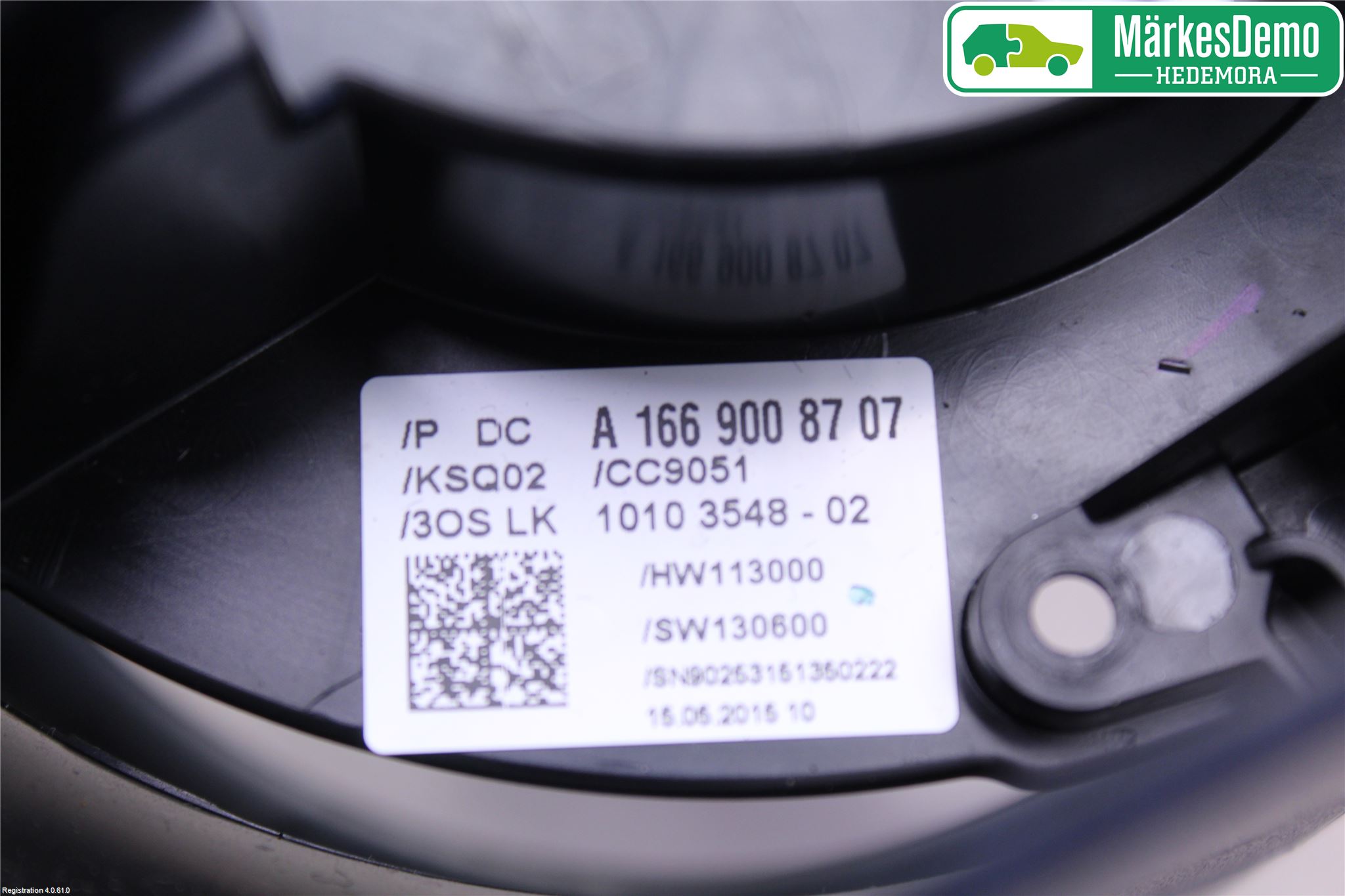 Mercedes-Benz MB ML/GLE-KLASS (W166) 12-18 Rattdeksel - Deksler