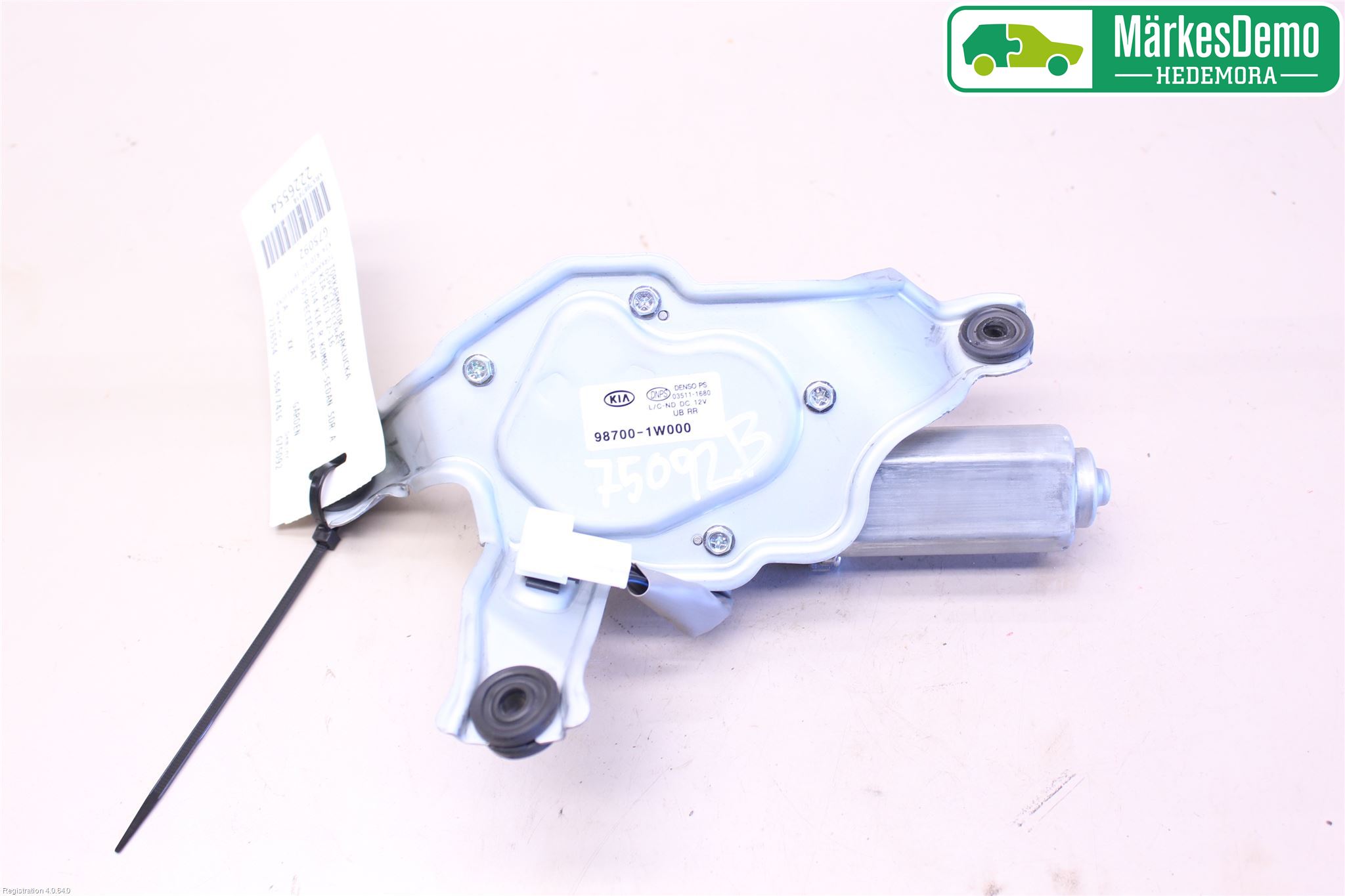 Kia RIO 12-16 Viskermotor Bakluke