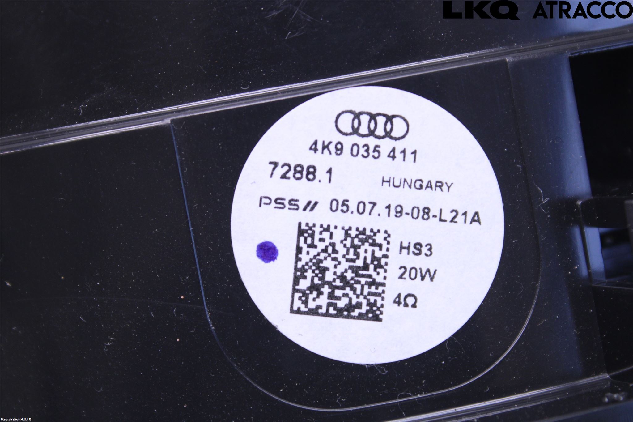 Audi A6 F2/C8 19- Innr Høyttaler
