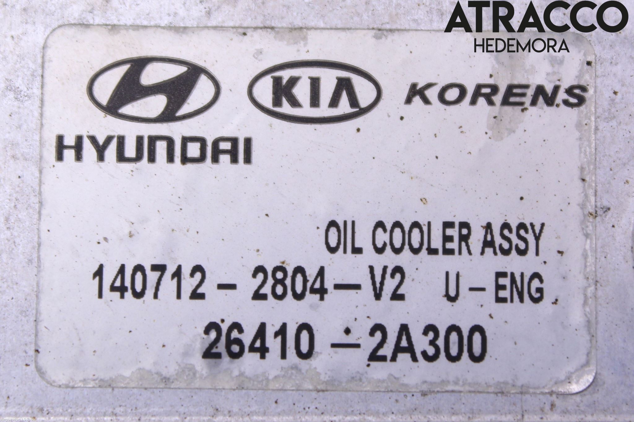 Hyundai i40 08-15 Radiator Oljekjøler Motor