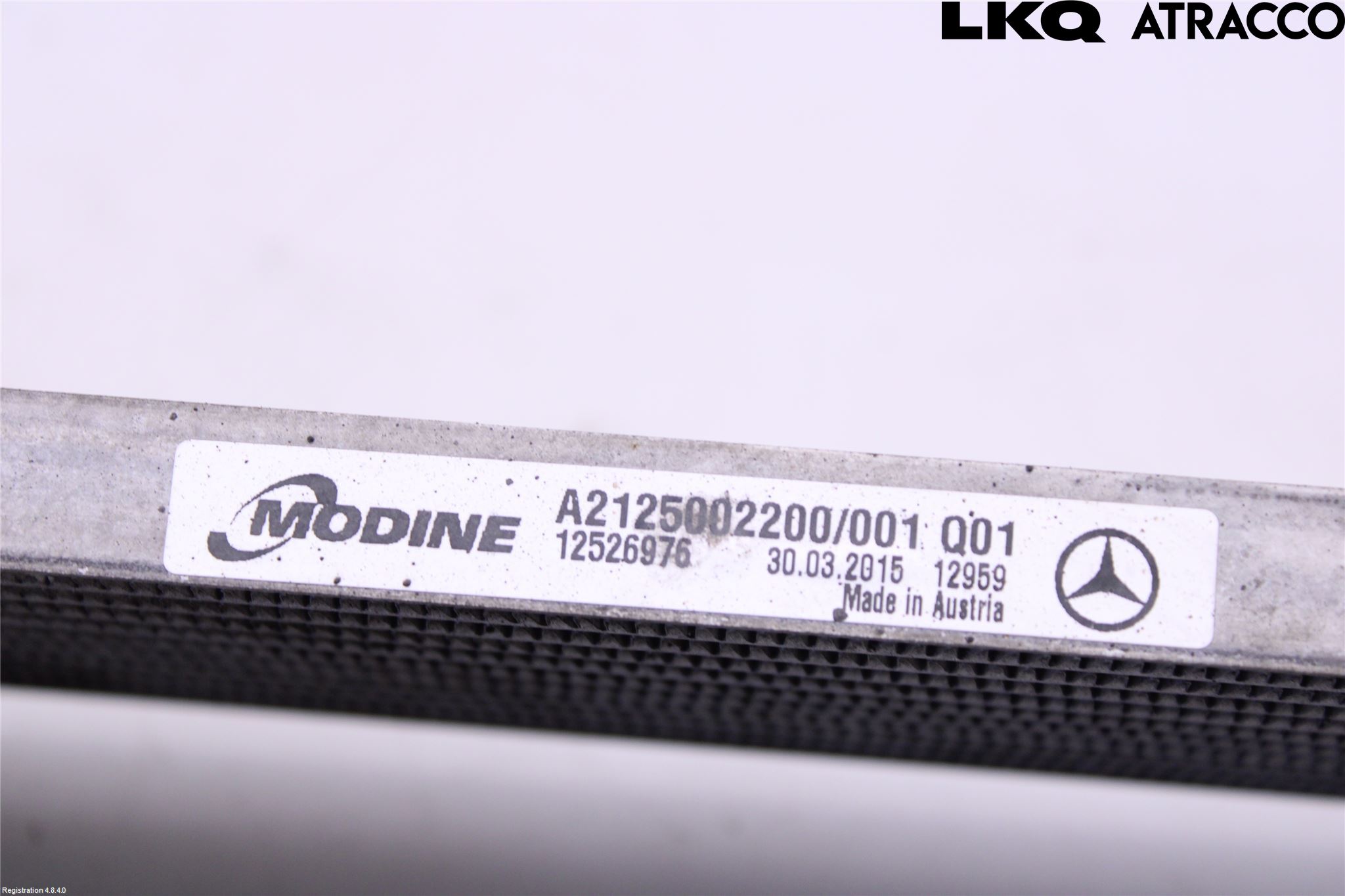 Mercedes-Benz MB E-KLASS (W212) 09-16 Radiator Oljekjøler Automatgea