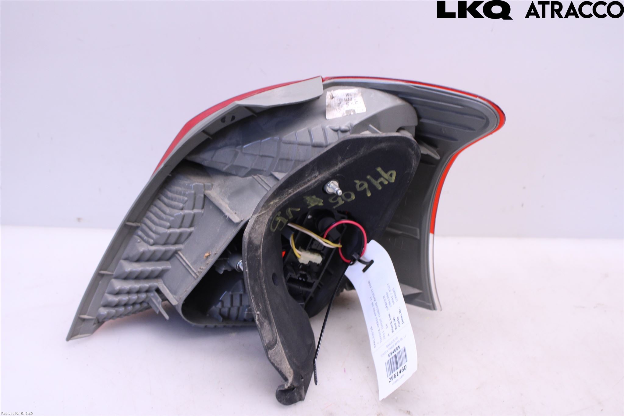 Toyota YARIS XP90 06-11 Baklykt Venstre