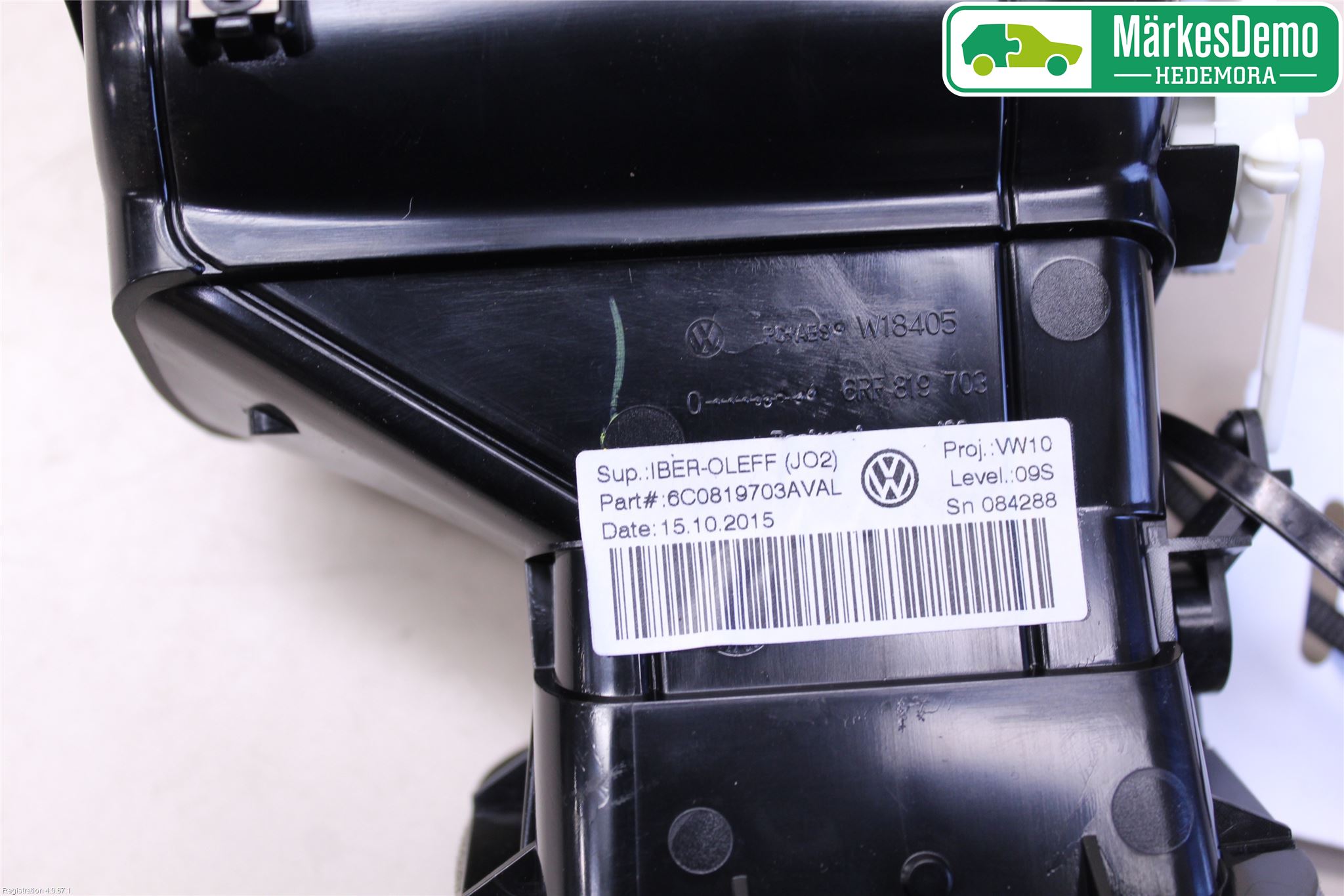 Volkswagen VW POLO 10-17 Dashbord Kanal - Dyse