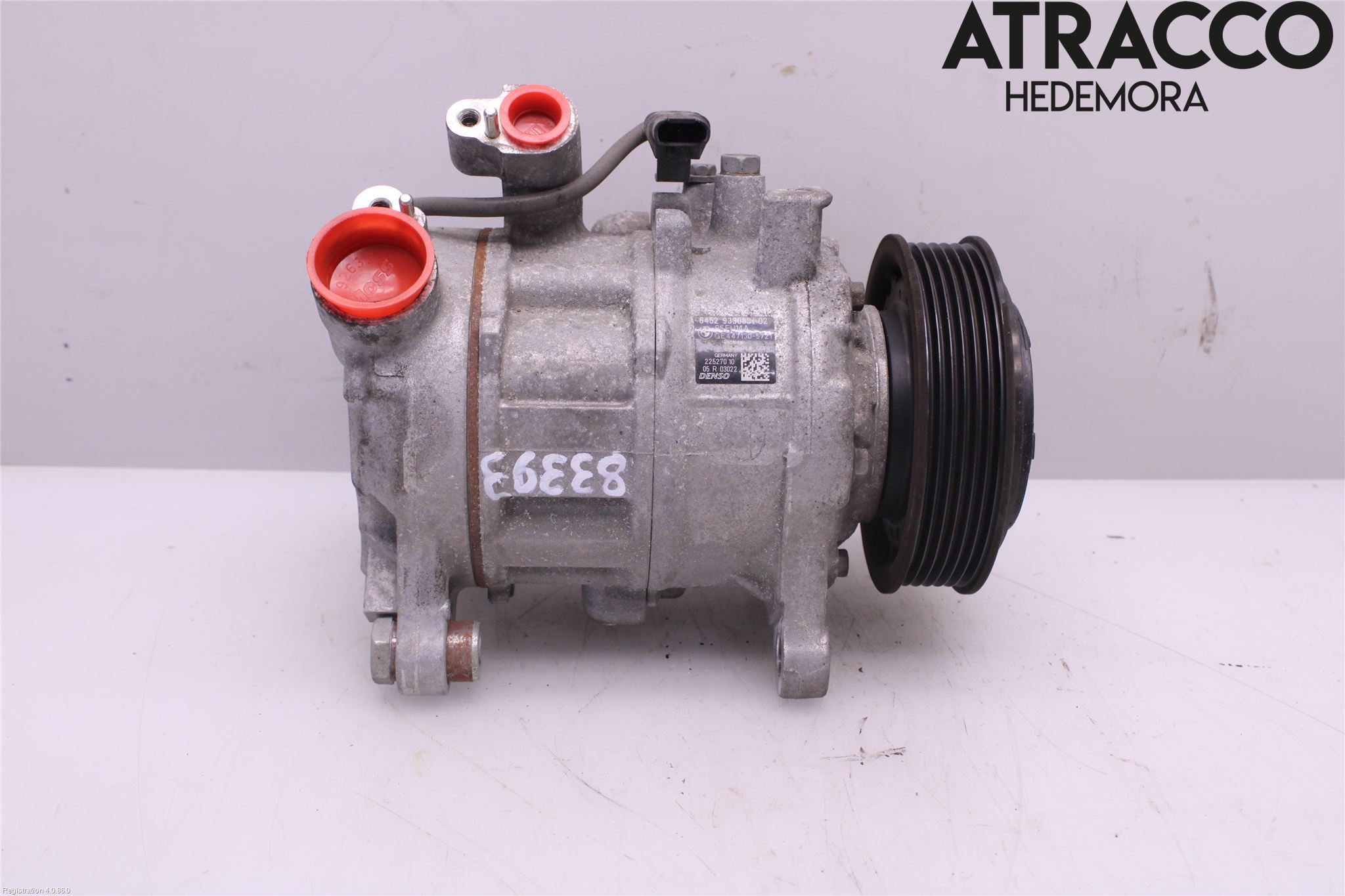 BMW 3 F30/F31/F80 12-19 Varme Ac Kompressor