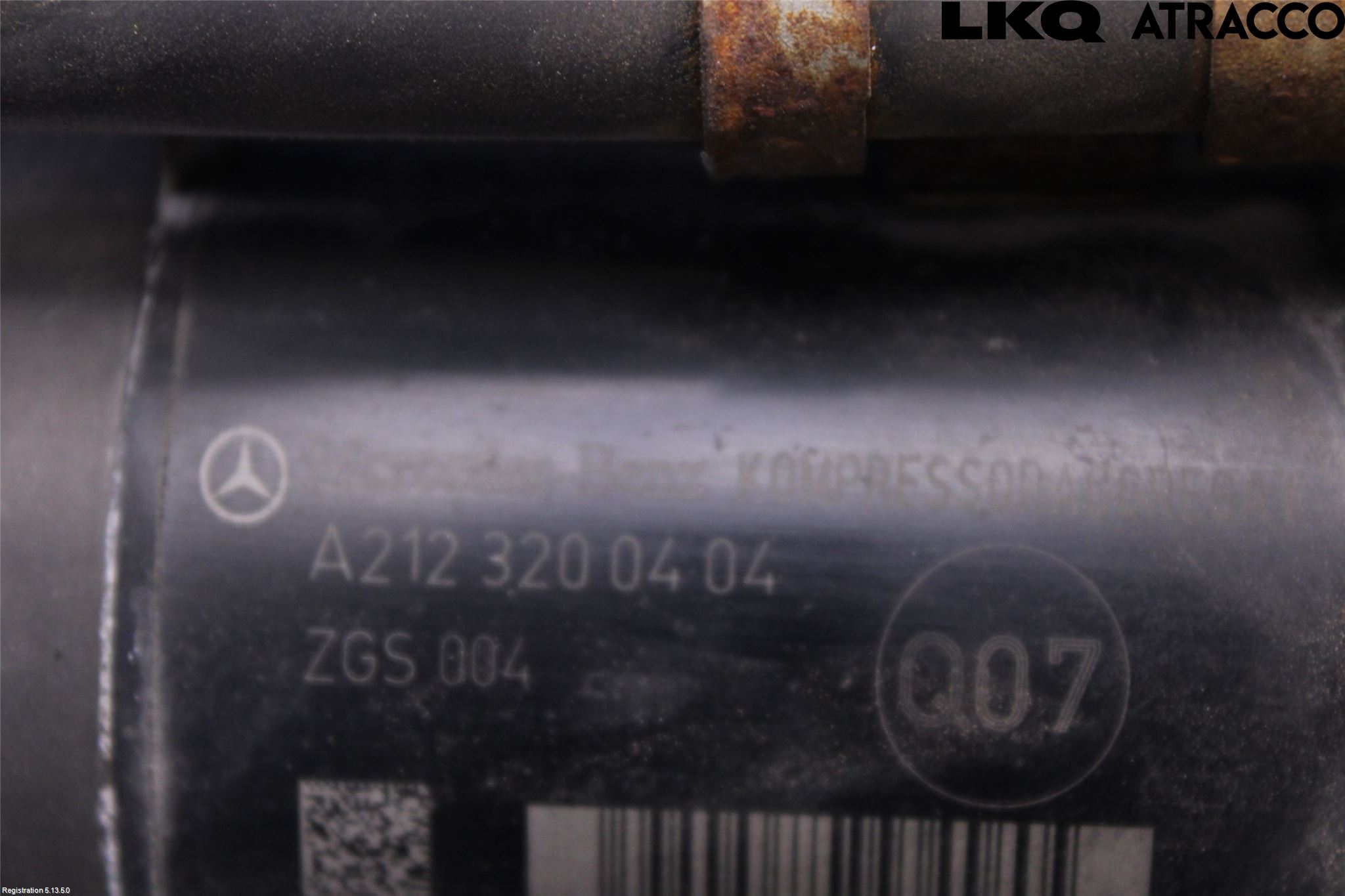 Mercedes-Benz MB E-KLASS (W212) 09-16 Fjæring Kompressor Støtd-Fjæri