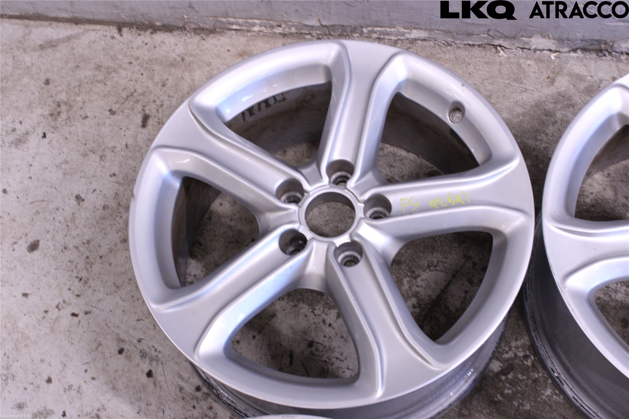 Audi A4 12-15 Felg Aluminium Sett 4Stk