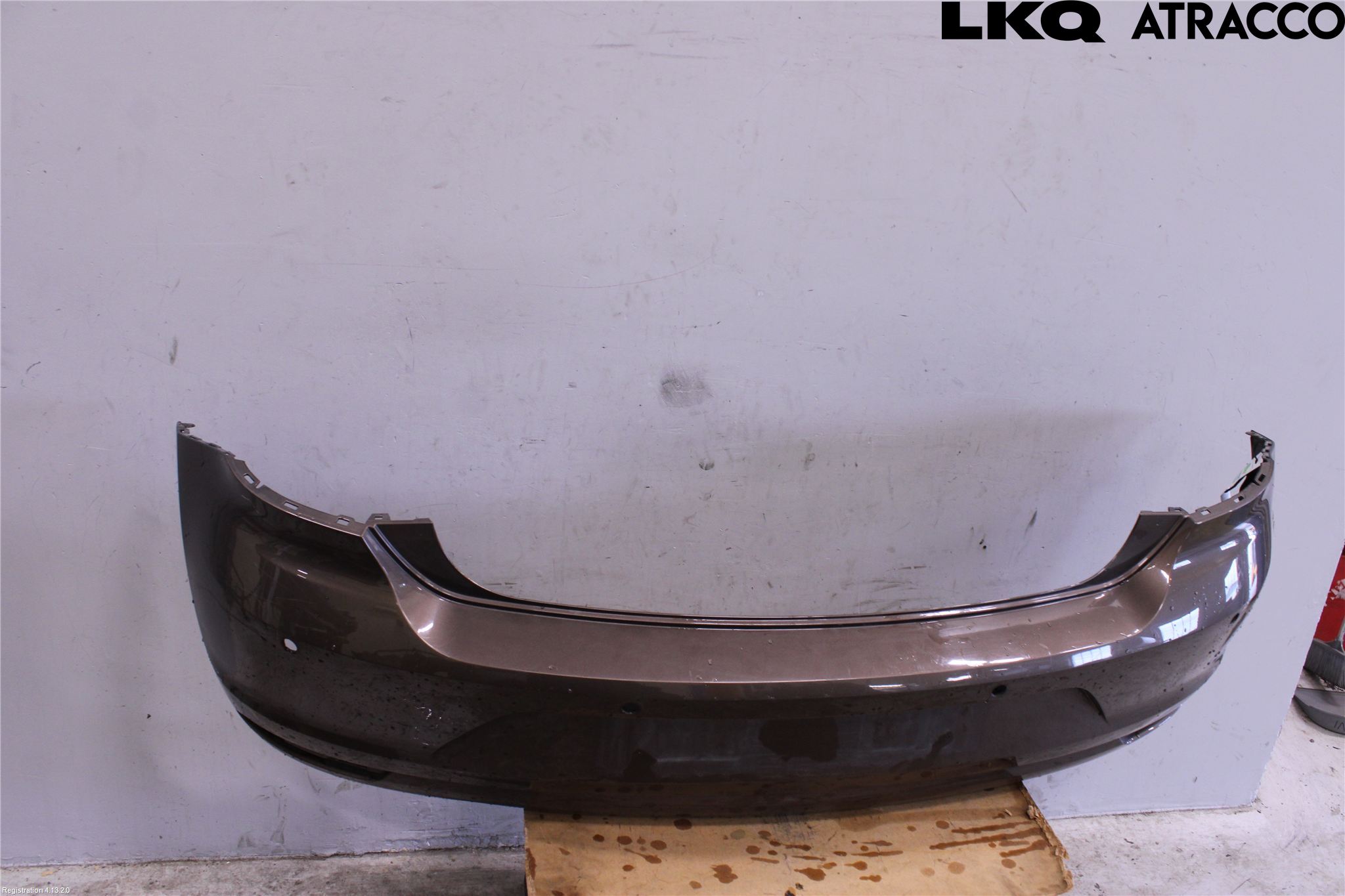 Volkswagen VW POLO 10-17 Støtfanger Bak Overtrekk