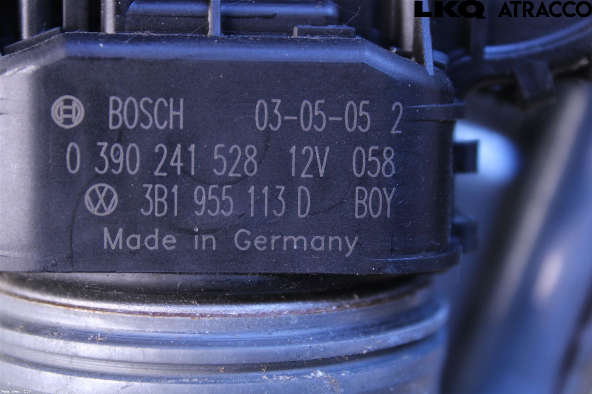 Volkswagen VW PASSAT 01-05 Viskermotor Frontrute