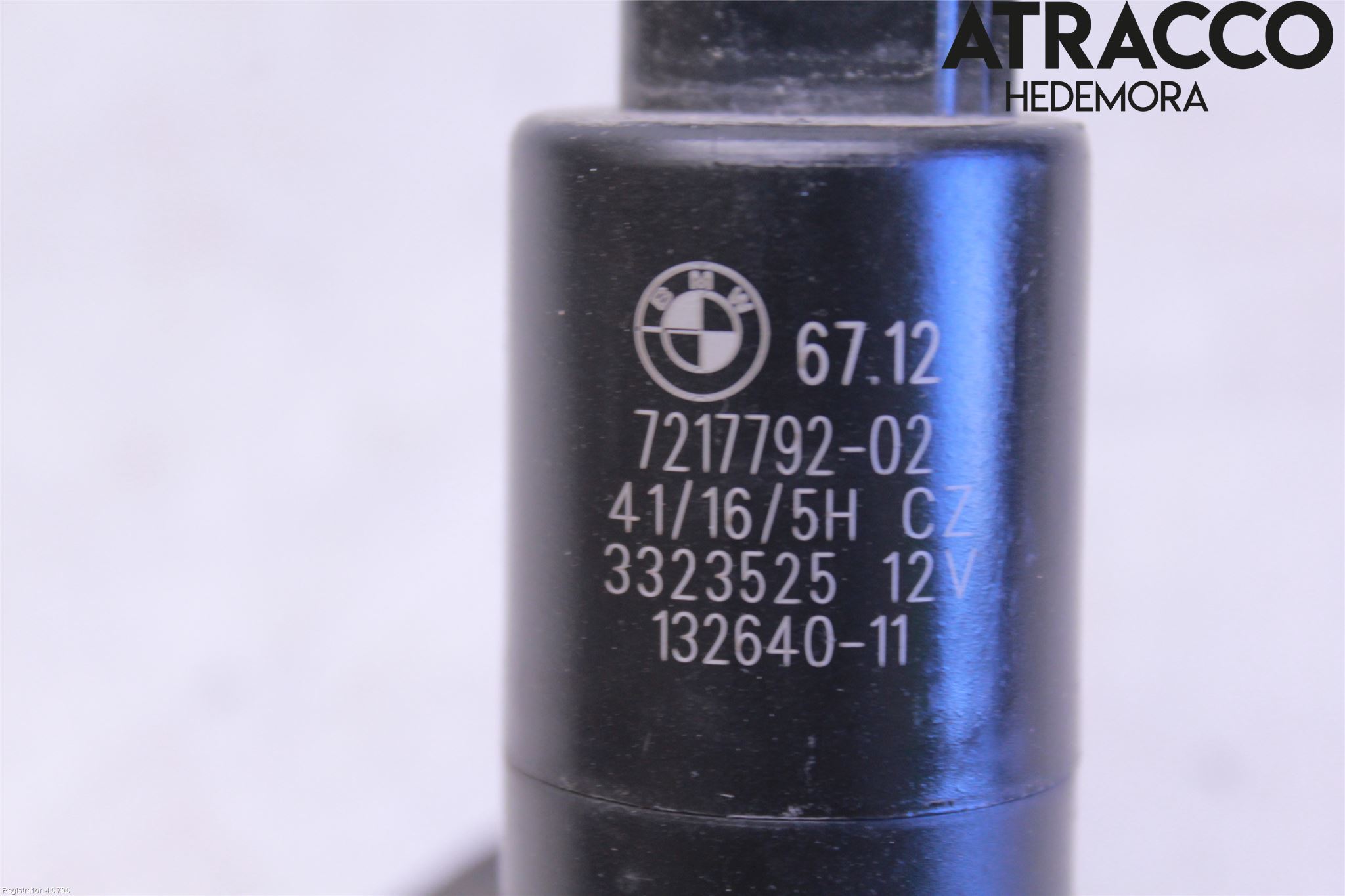 BMW 5 F10/F11/F18 09-17 Spylerpumpe Høytrykk