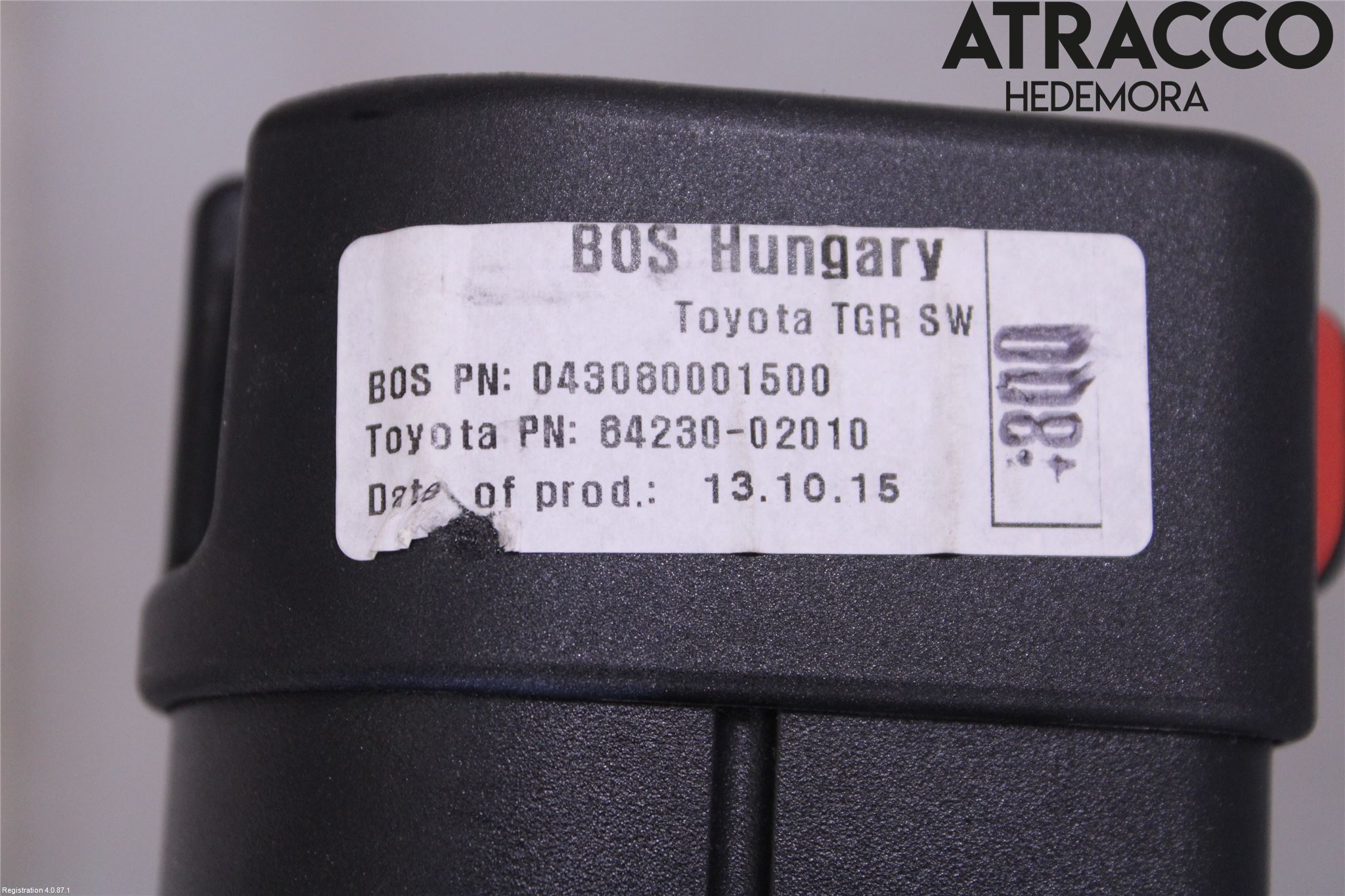 Toyota AURIS 13-19 Innr Lastenett