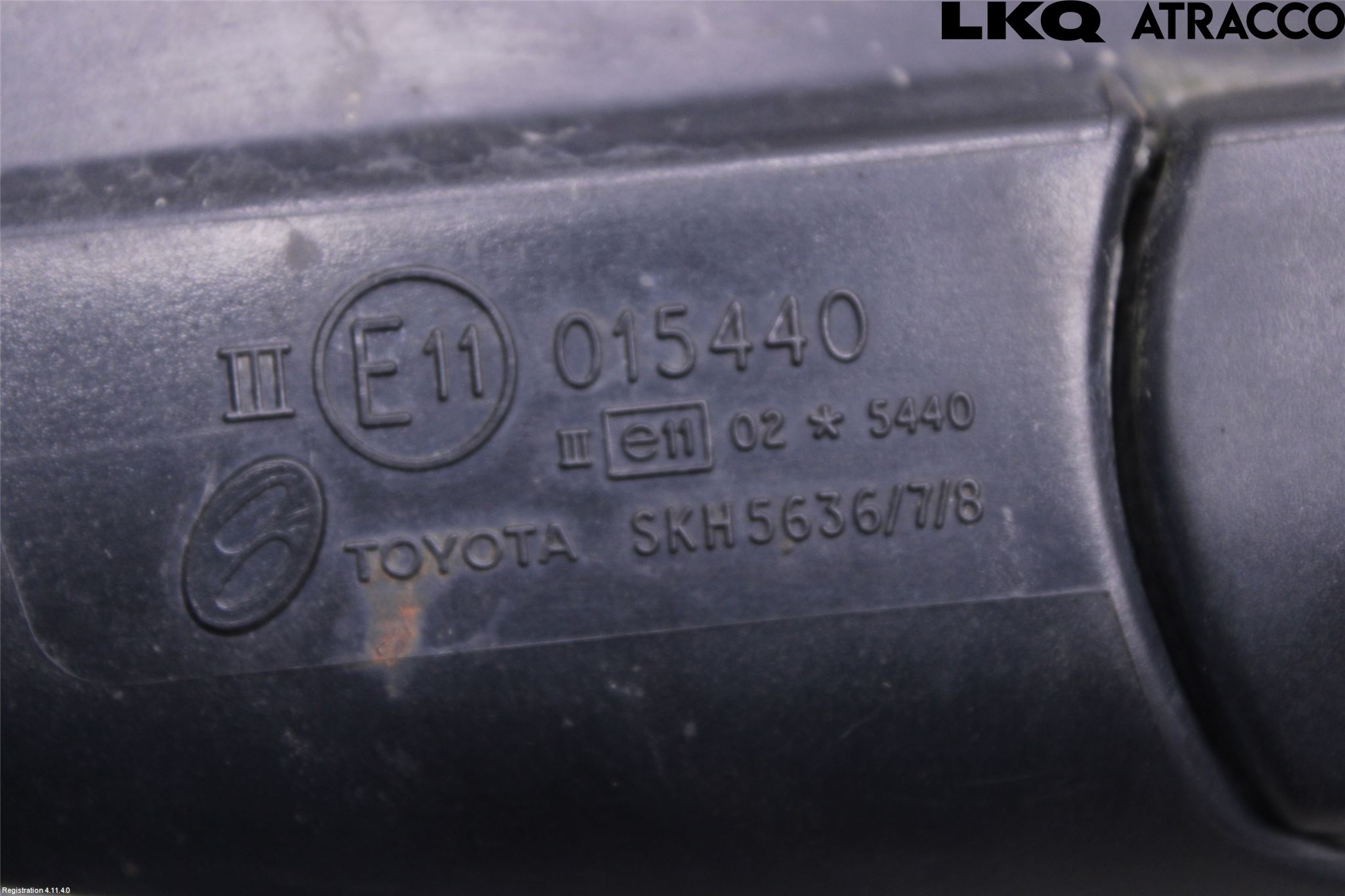 Toyota COROLLA 02-07 Speil V M-El Justering