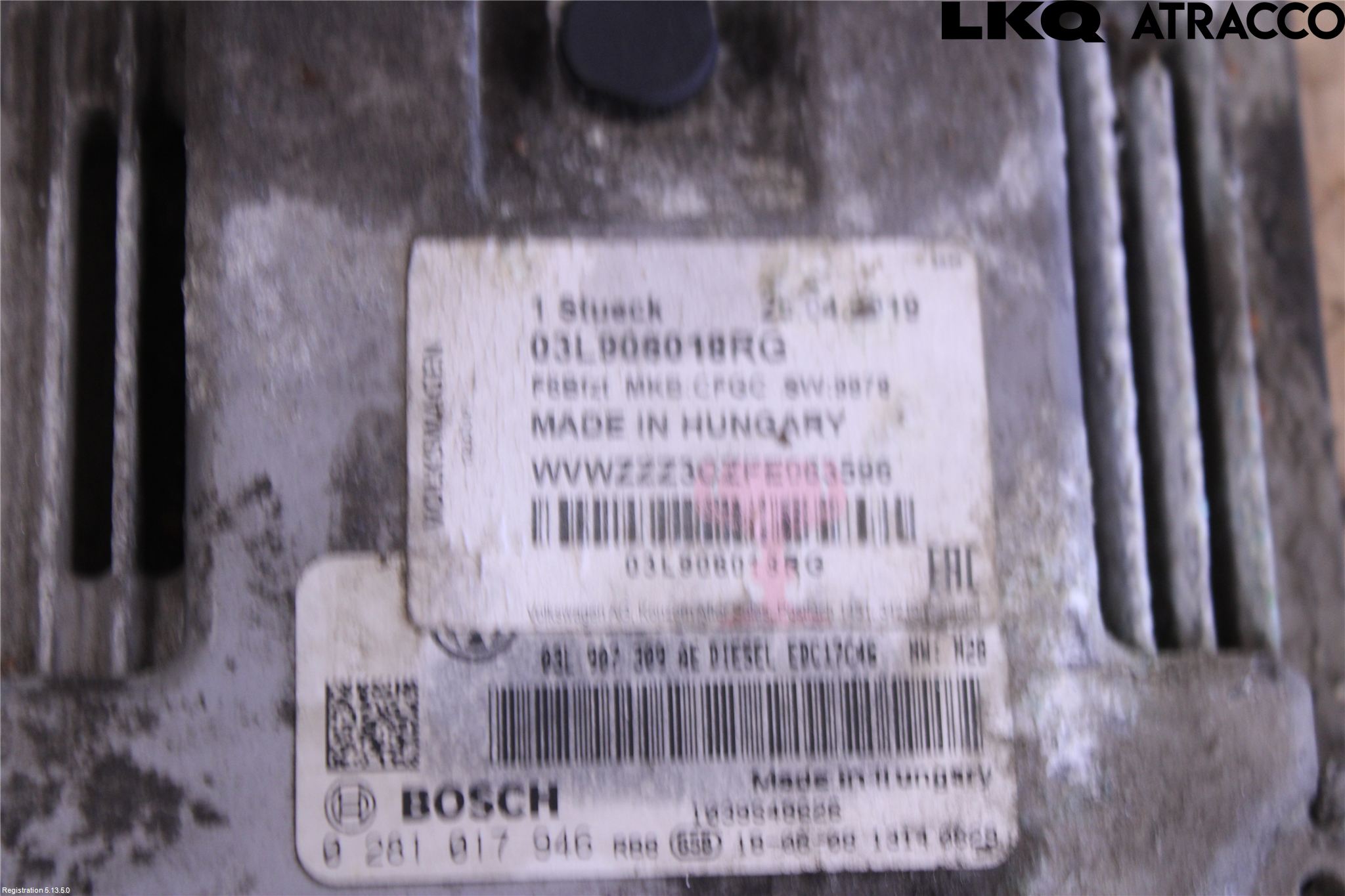 Volkswagen VW PASSAT 11-14 Styreenhet Dieselpumpe