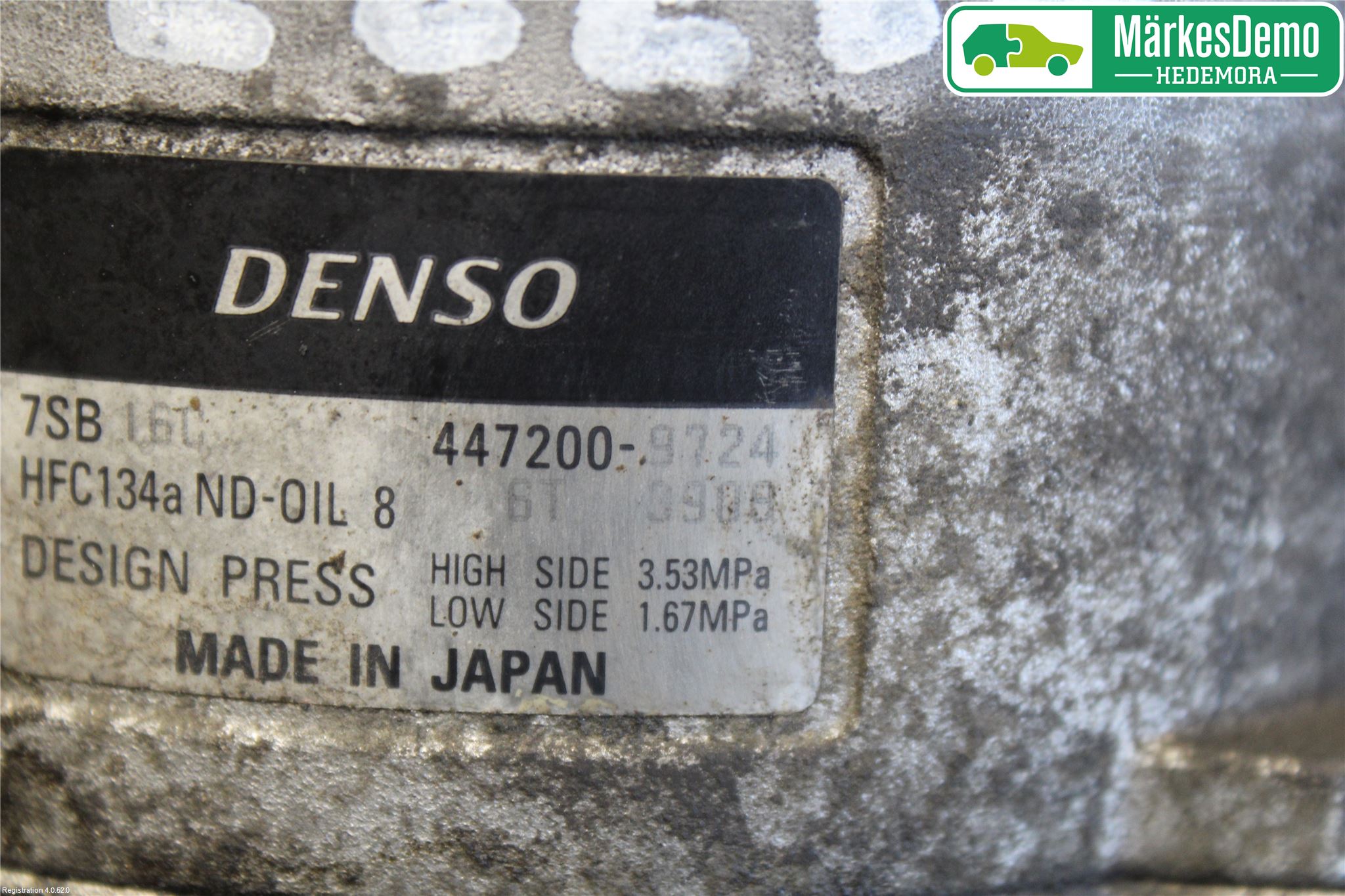 Saab 9-5 -05 Varme Ac Kompressor