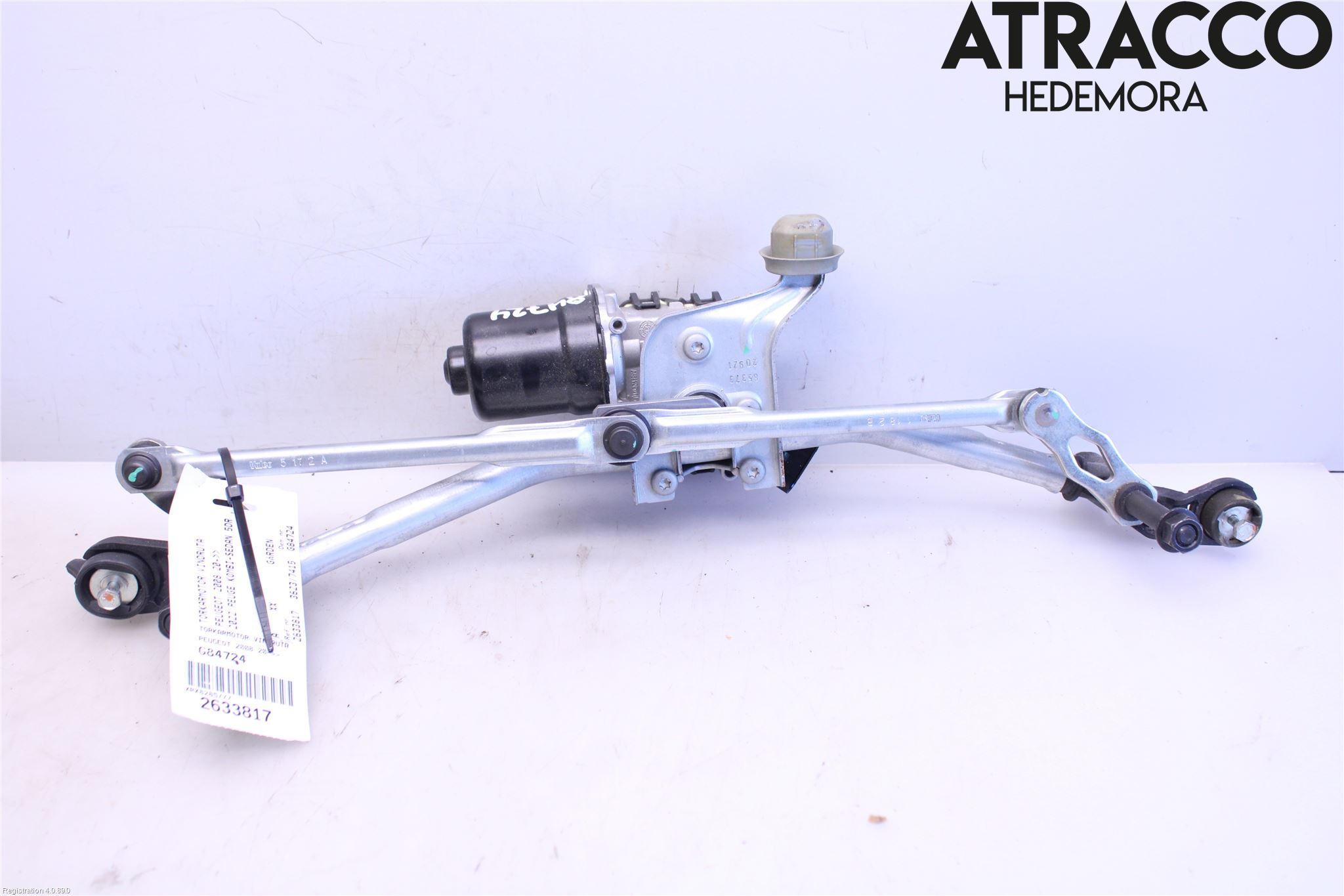 Peugeot 2008/E-2008 20- Viskermotor Frontrute