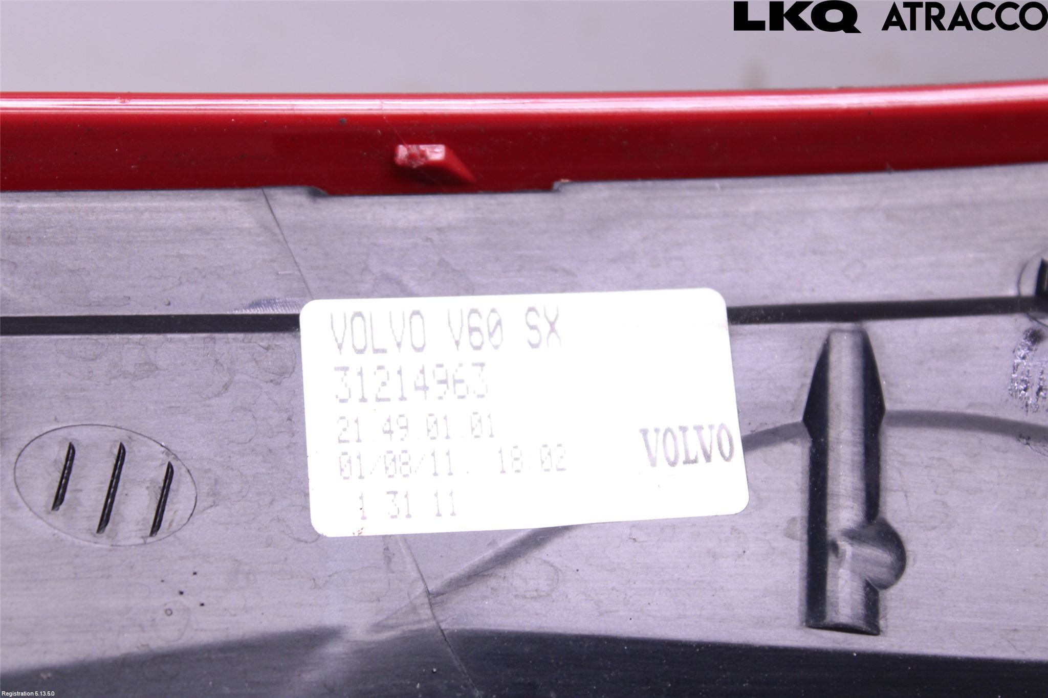 Volvo V60 11-13 Baklykt Venstre