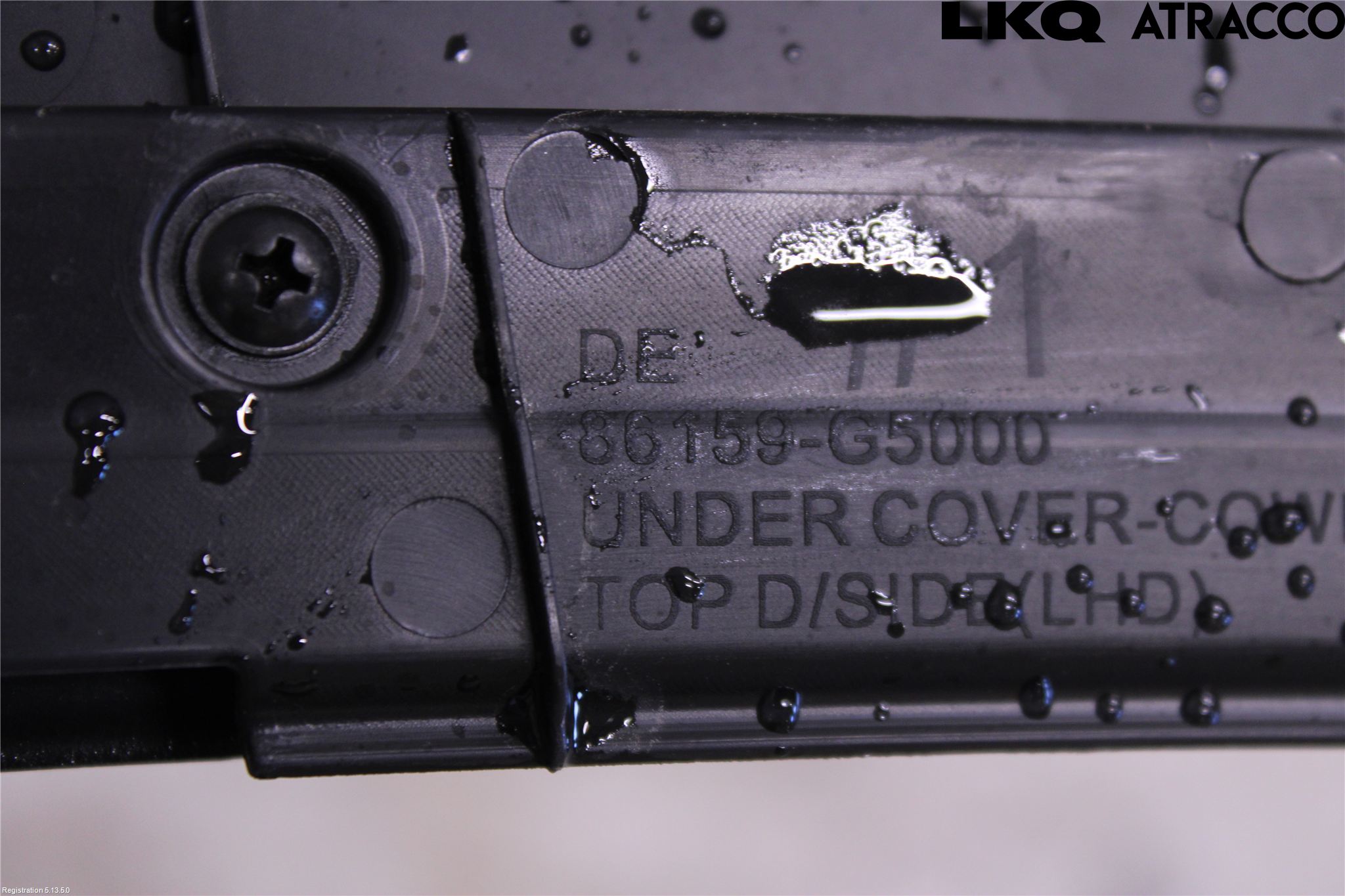 Kia NIRO (DE) 17-22 Visker Deksel-Grill-Under Frr
