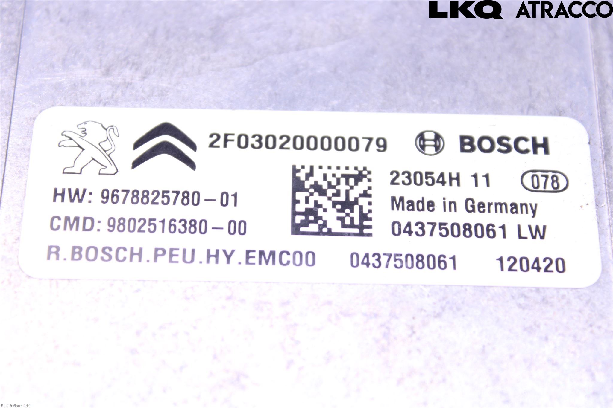 Peugeot 508 11-18 Hybridconverter
