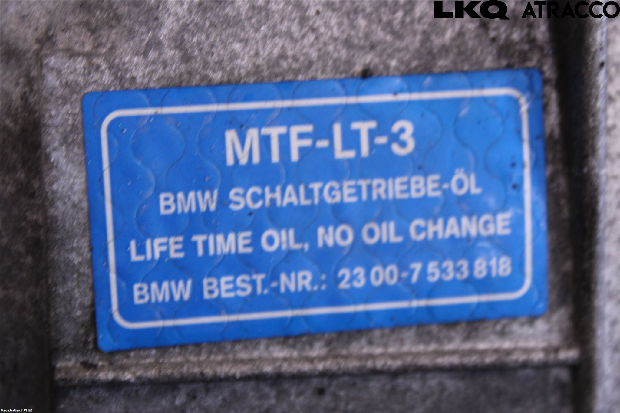 BMW 3 E90/91 SED/TOU 05-12 Gearkasse 6 Trinn