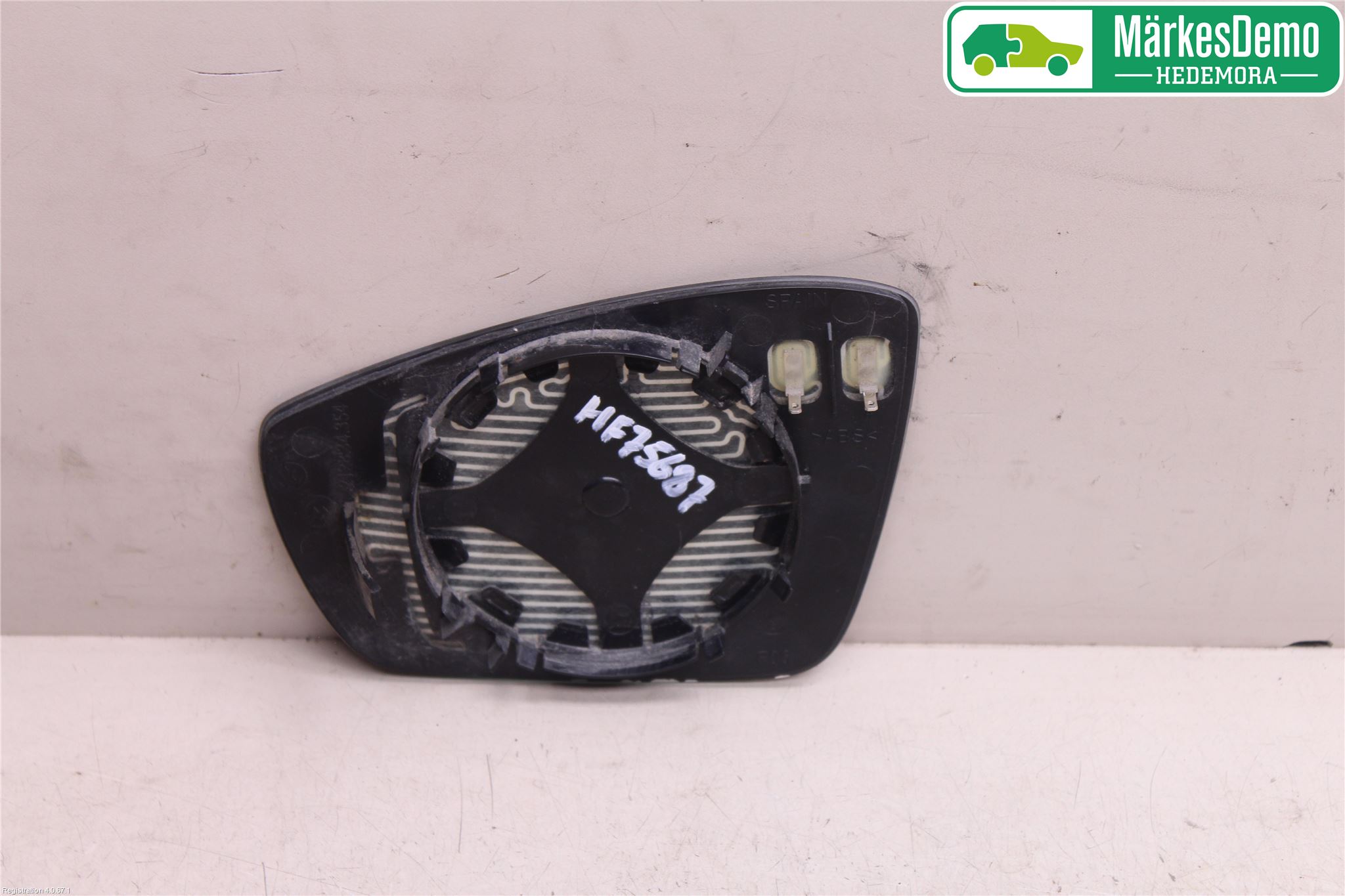 Volkswagen VW POLO 10-17 Speil Glass H