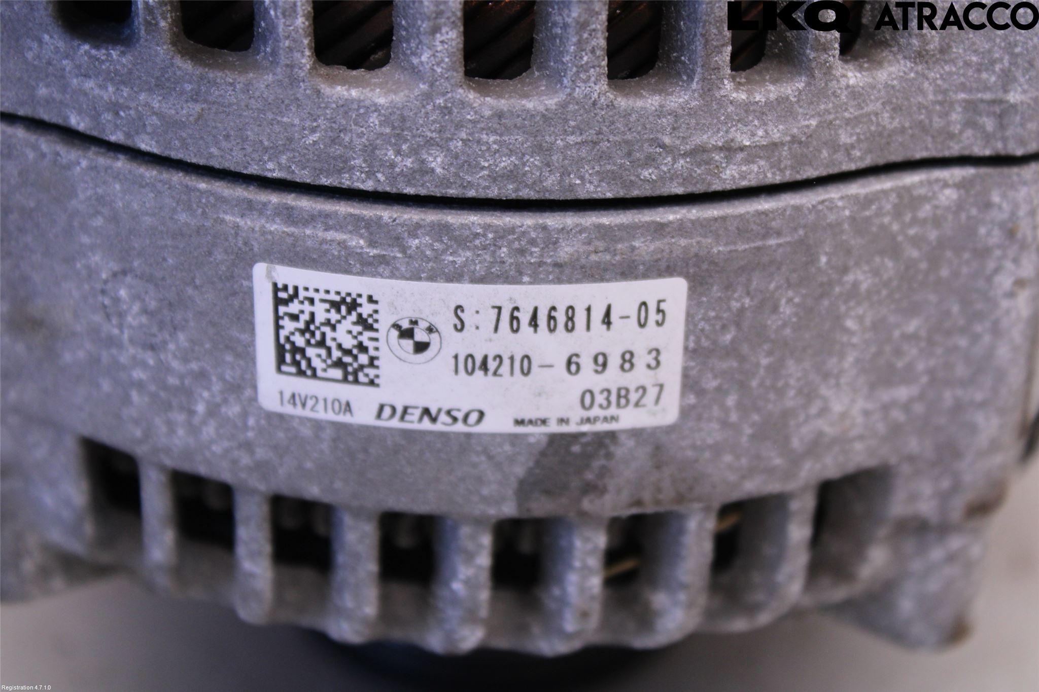 BMW 3 F30/F31/F80 12-19 Dynamo