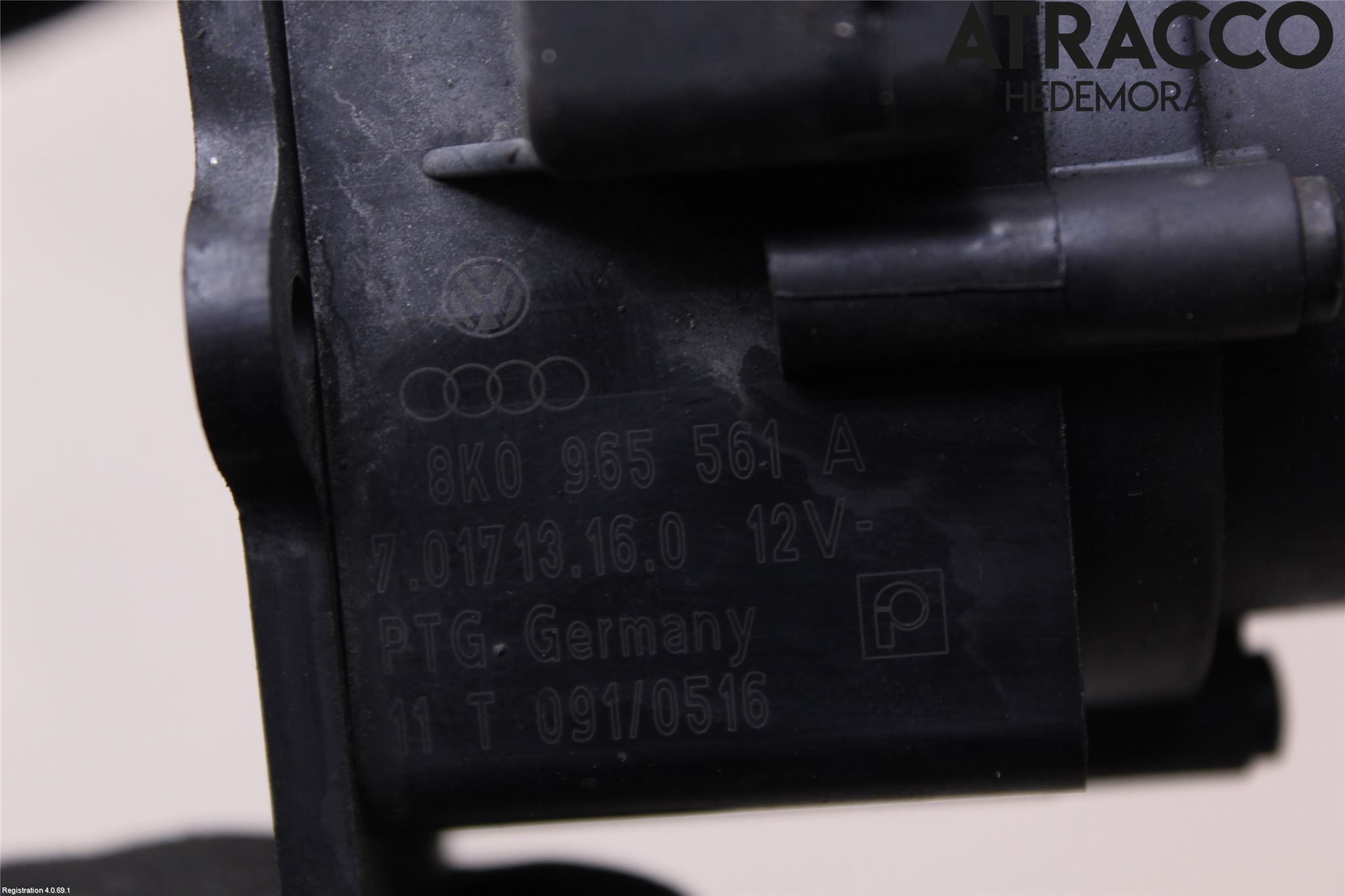 Audi A4/S4 08-11 Varme Sirkulasjonspumpe