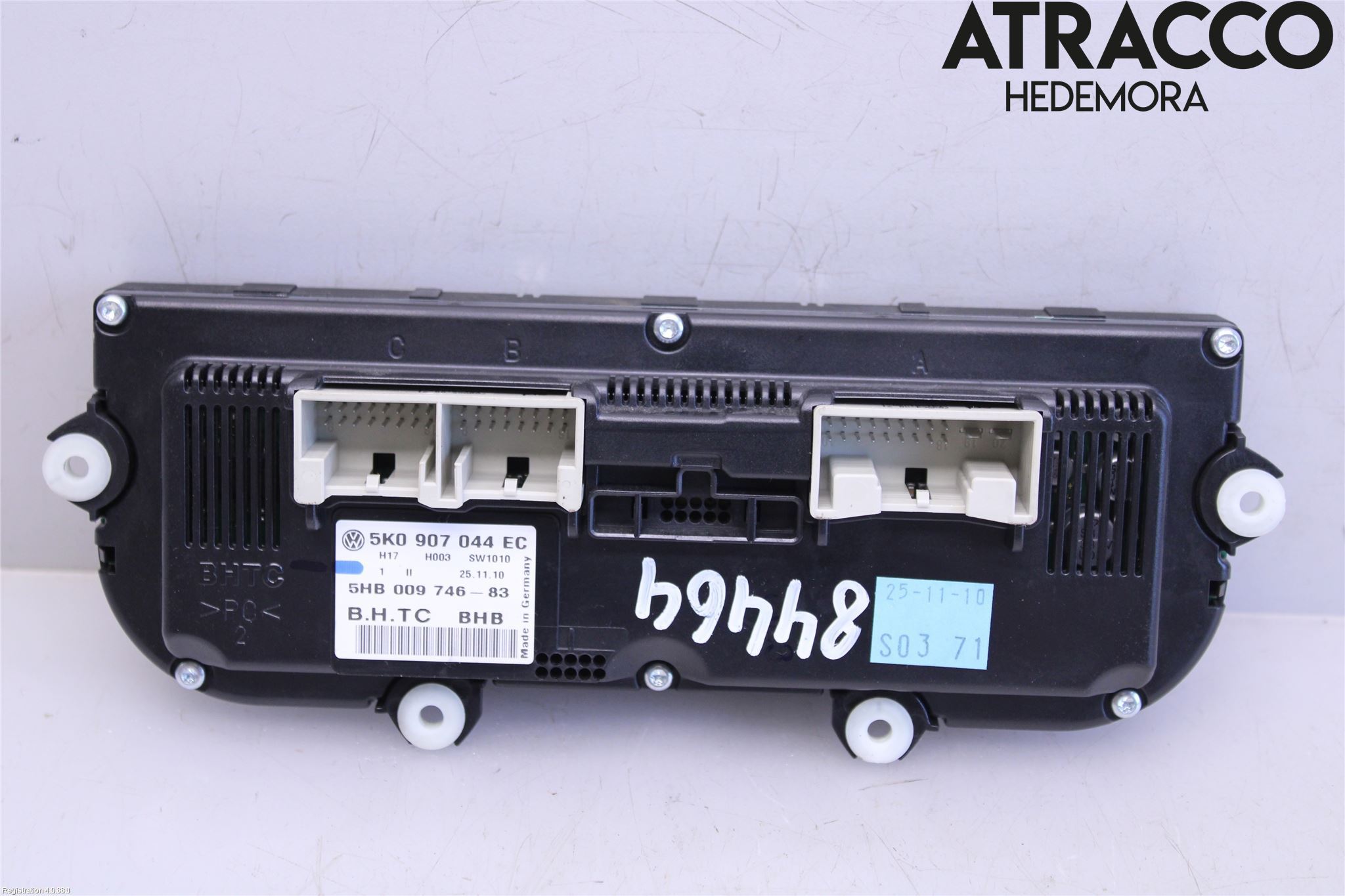 Volkswagen VW TIGUAN 07-16 Varme Ac Betjening-Display