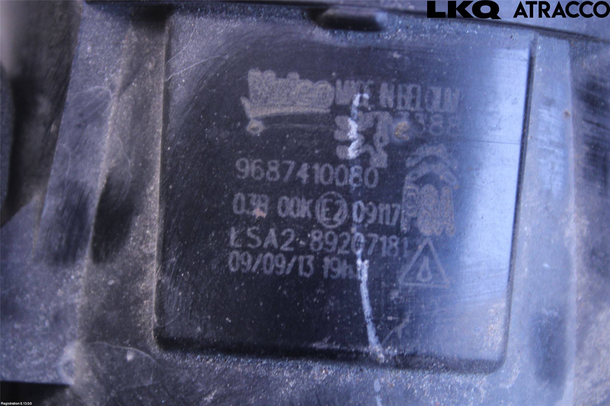 Citroen C4 II 11-18 Frontlykt-Kurve-Tåkelys
