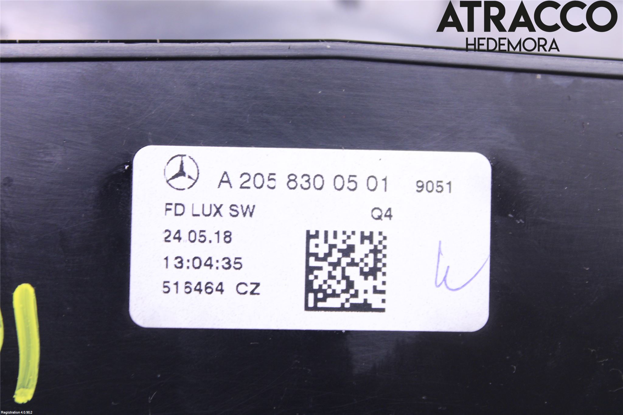 Mercedes-Benz MB C-KLASS (W205) 14-21 Dashbord Kanal - Dyse