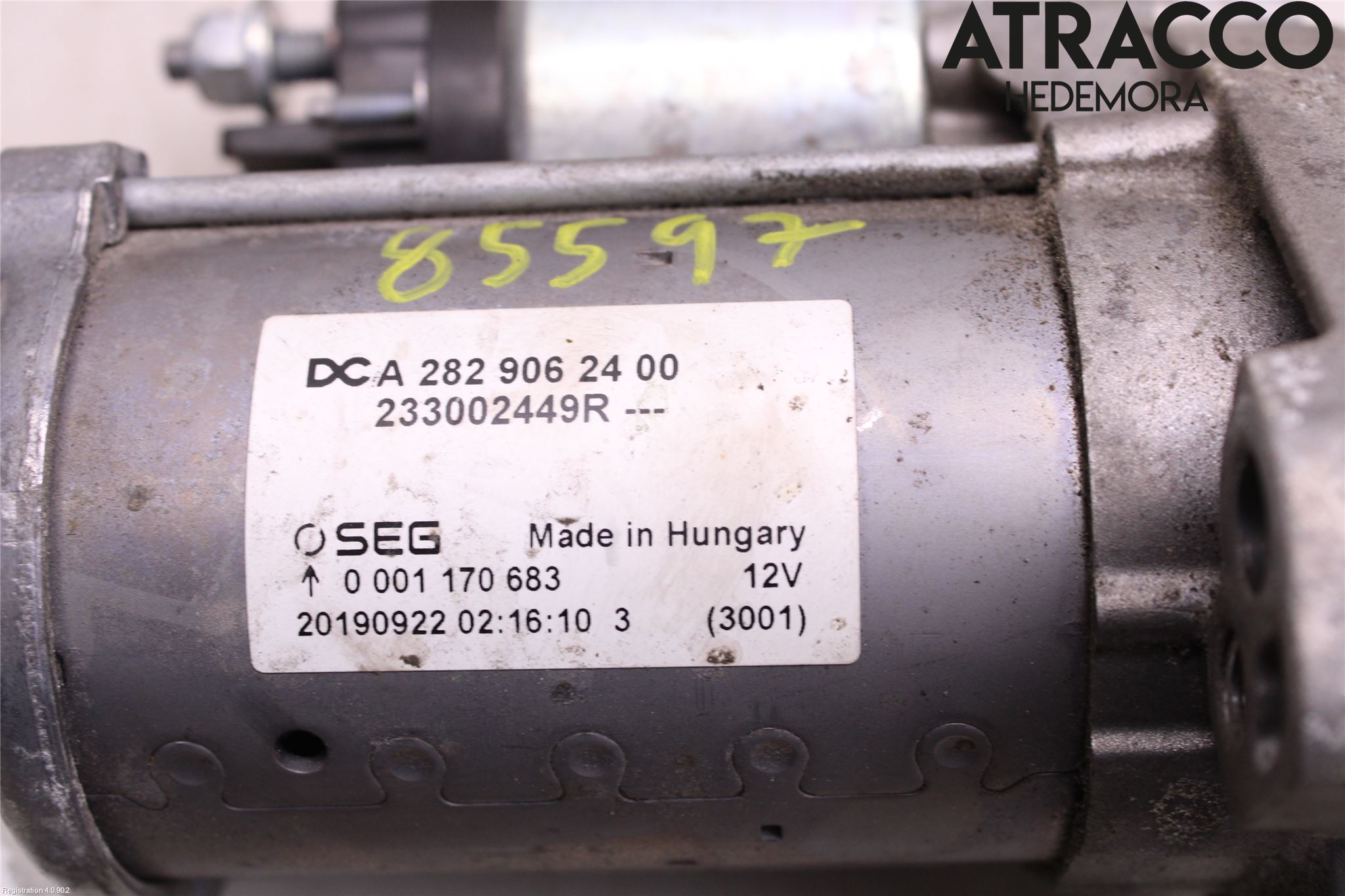 Mercedes-Benz MB CLA-KLASS (C118/X118) 19- Startmotor