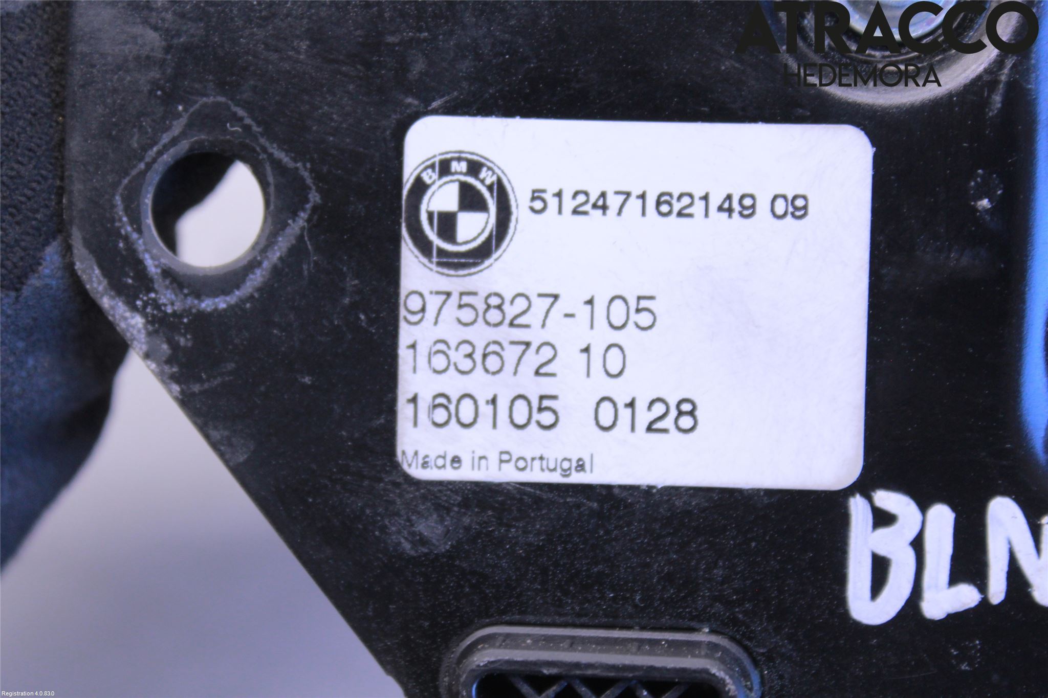 BMW X5 F15 13-18 Bakluke Handtak Indre