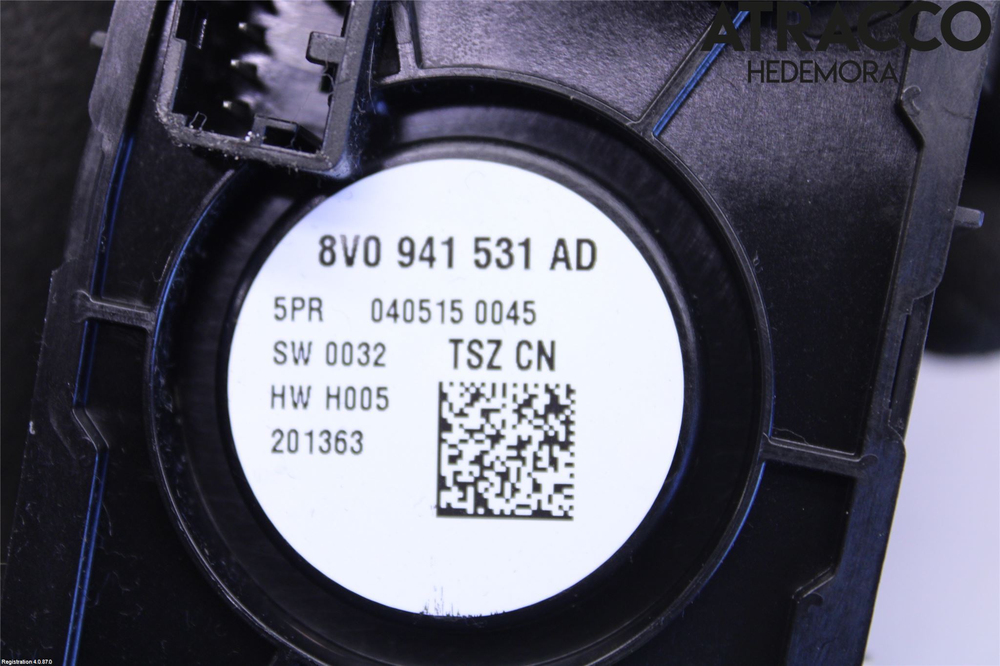 Audi A3/S3 8V 13-20 Bryter Hovedlys