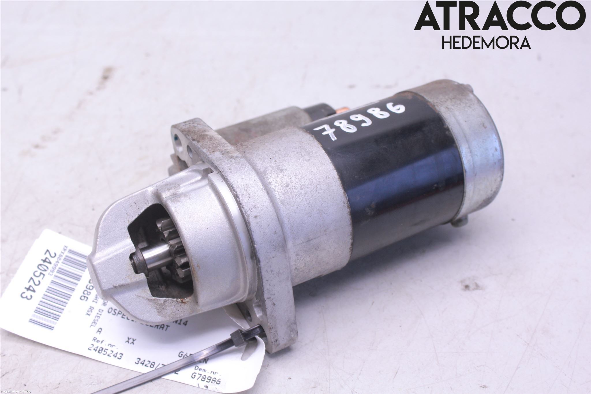 Mitsubishi ASX 10-22 Startmotor Diesel