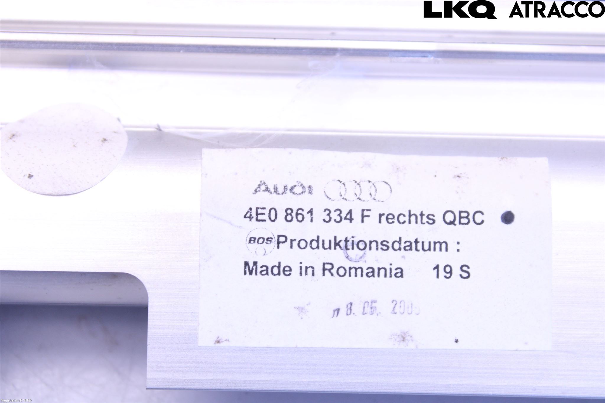 Audi A6/S6     05-11 Innr Innsyn Beskytelse Stv