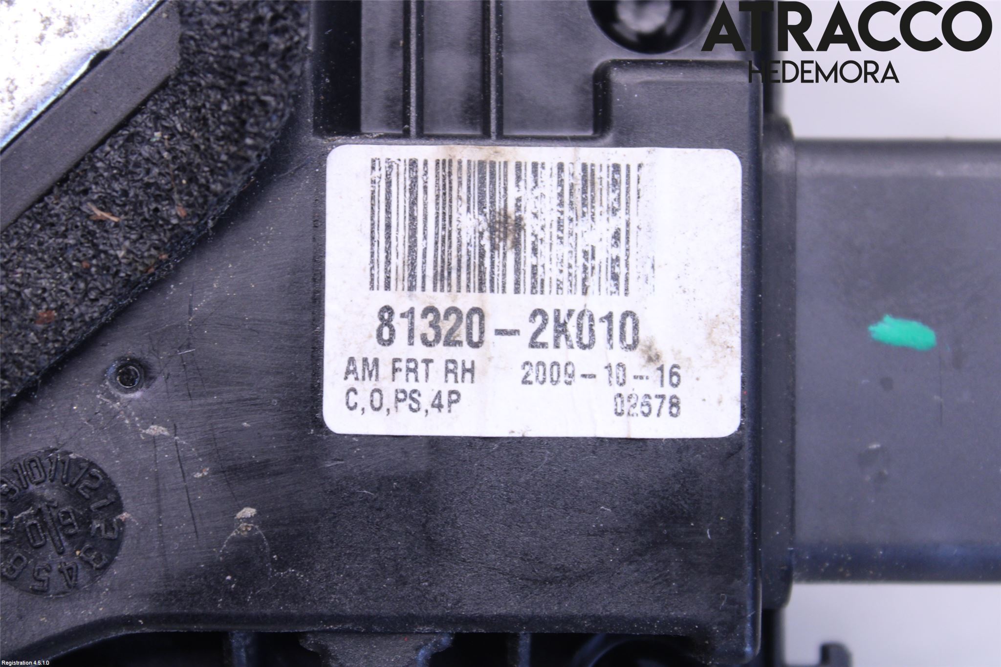 Kia SOUL 09- Dørlås - Låsekasse