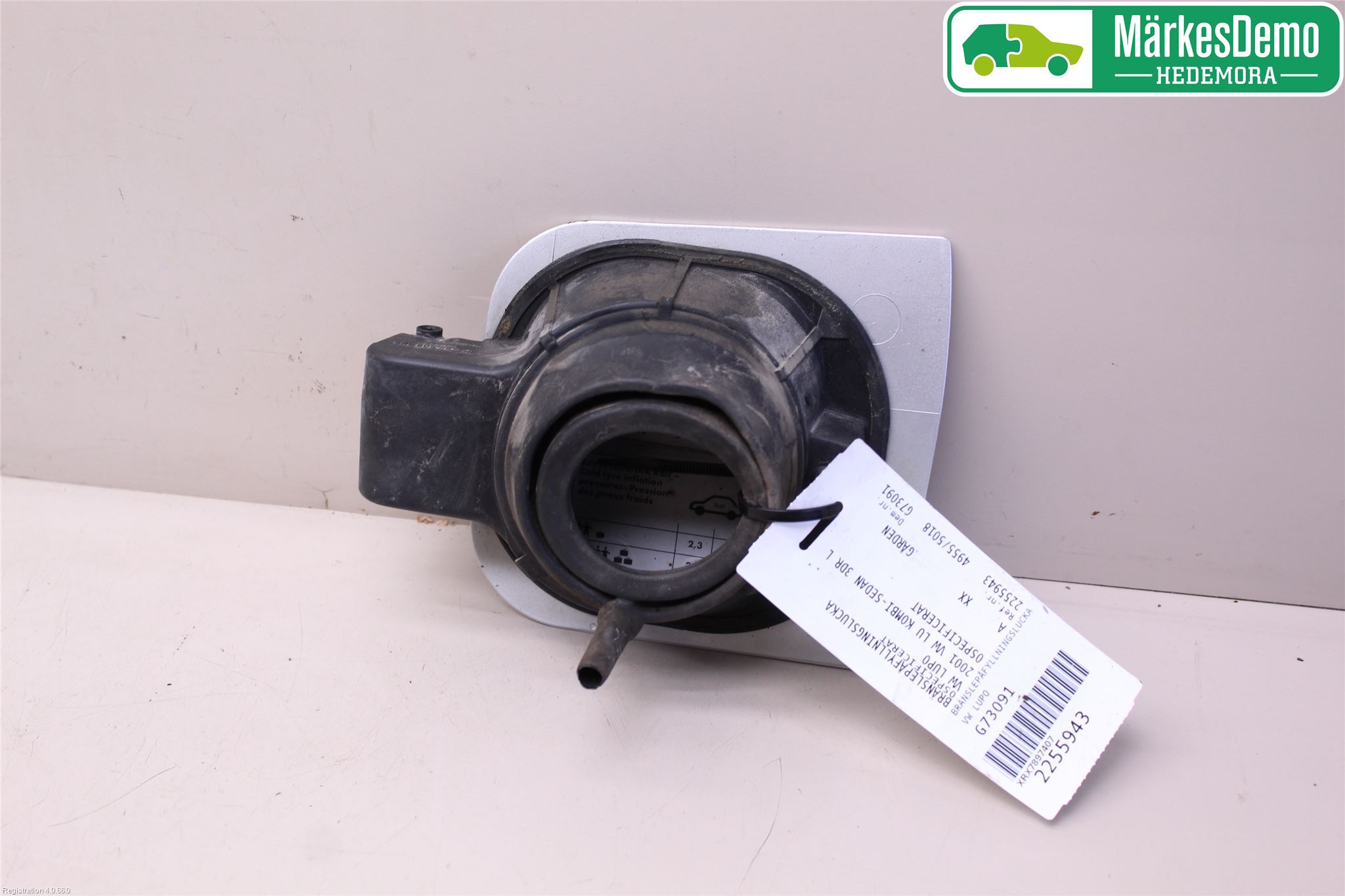 Volkswagen VW LUPO Drivstoff Tankluke