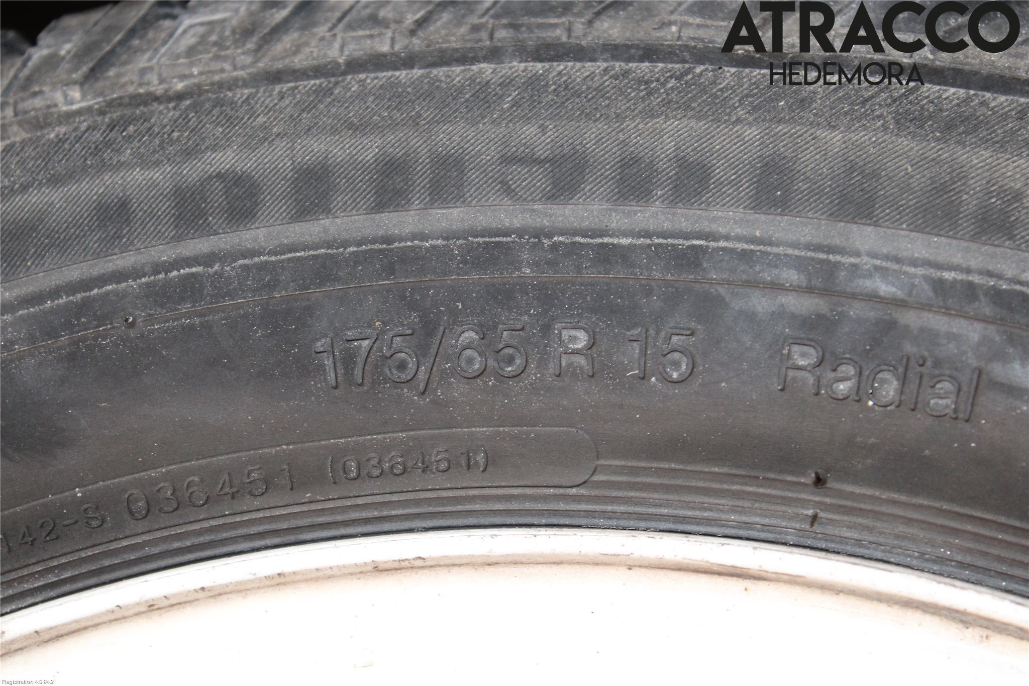 Toyota COROLLA 88-92 Dekk Sommer På Alu Felg 4Stk