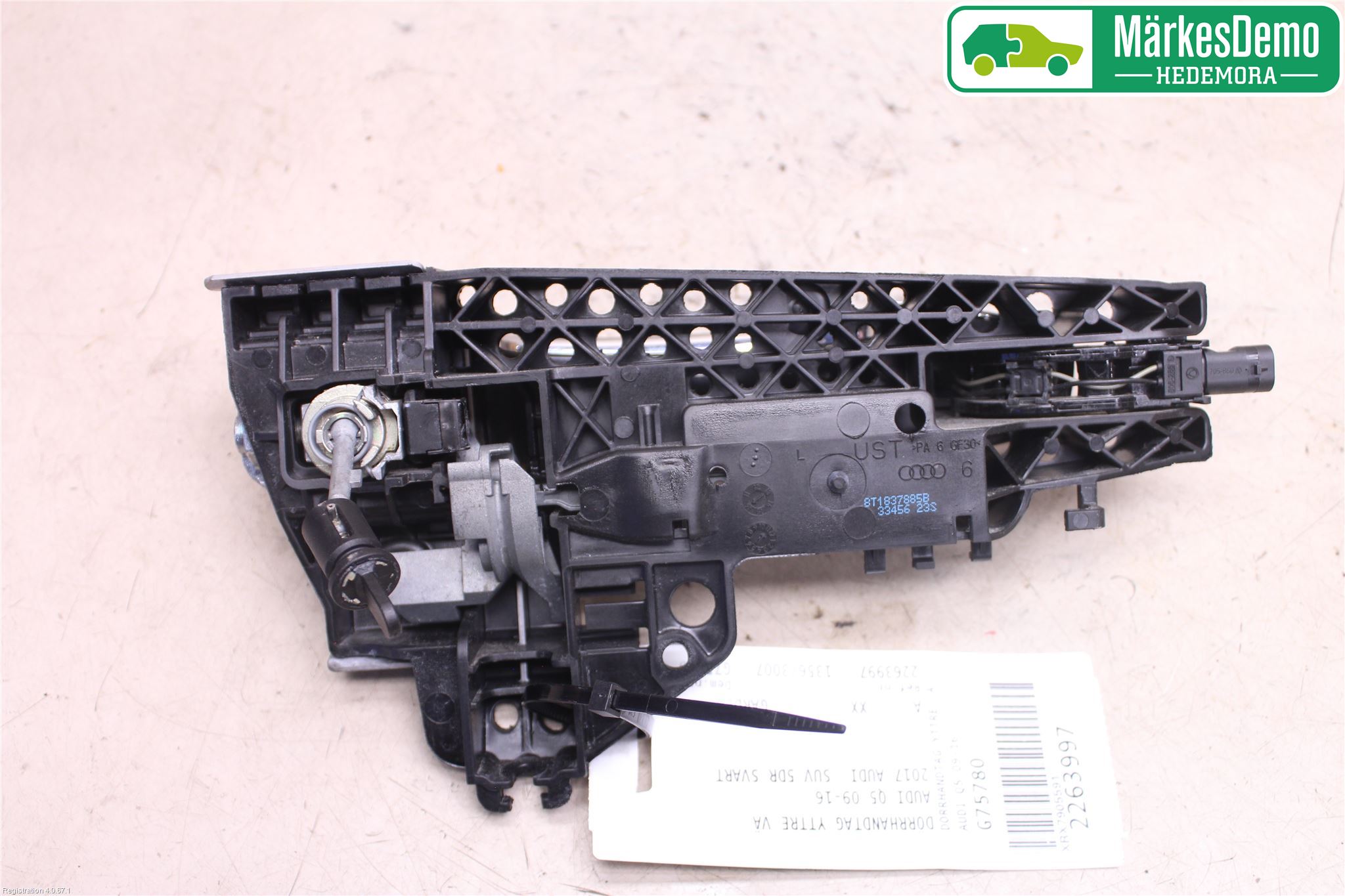 Audi Q5 09-16 Dørhandtak Ytre Venstre